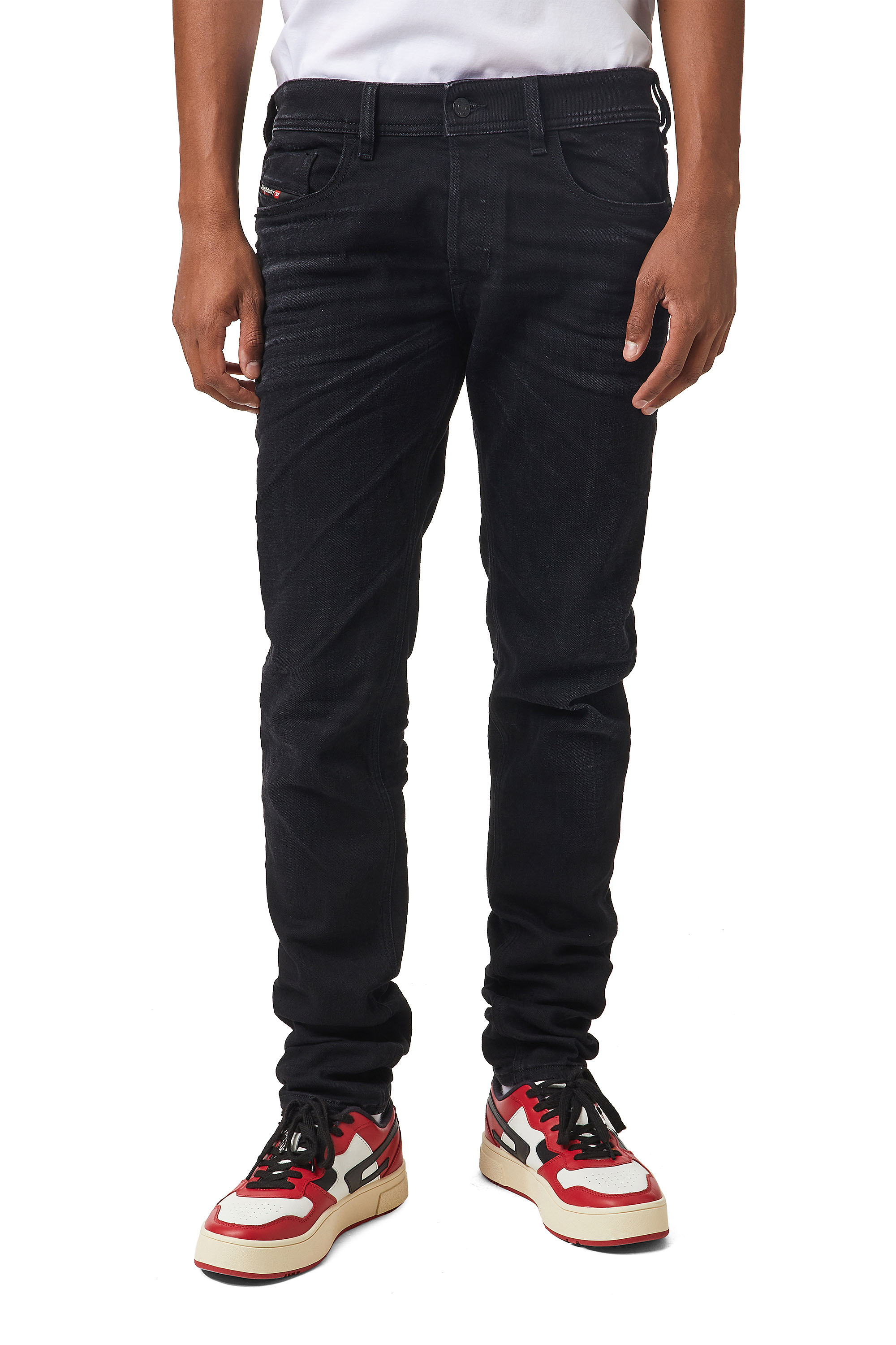 Sleenker 09A75, Negro/Gris oscuro - Vaqueros