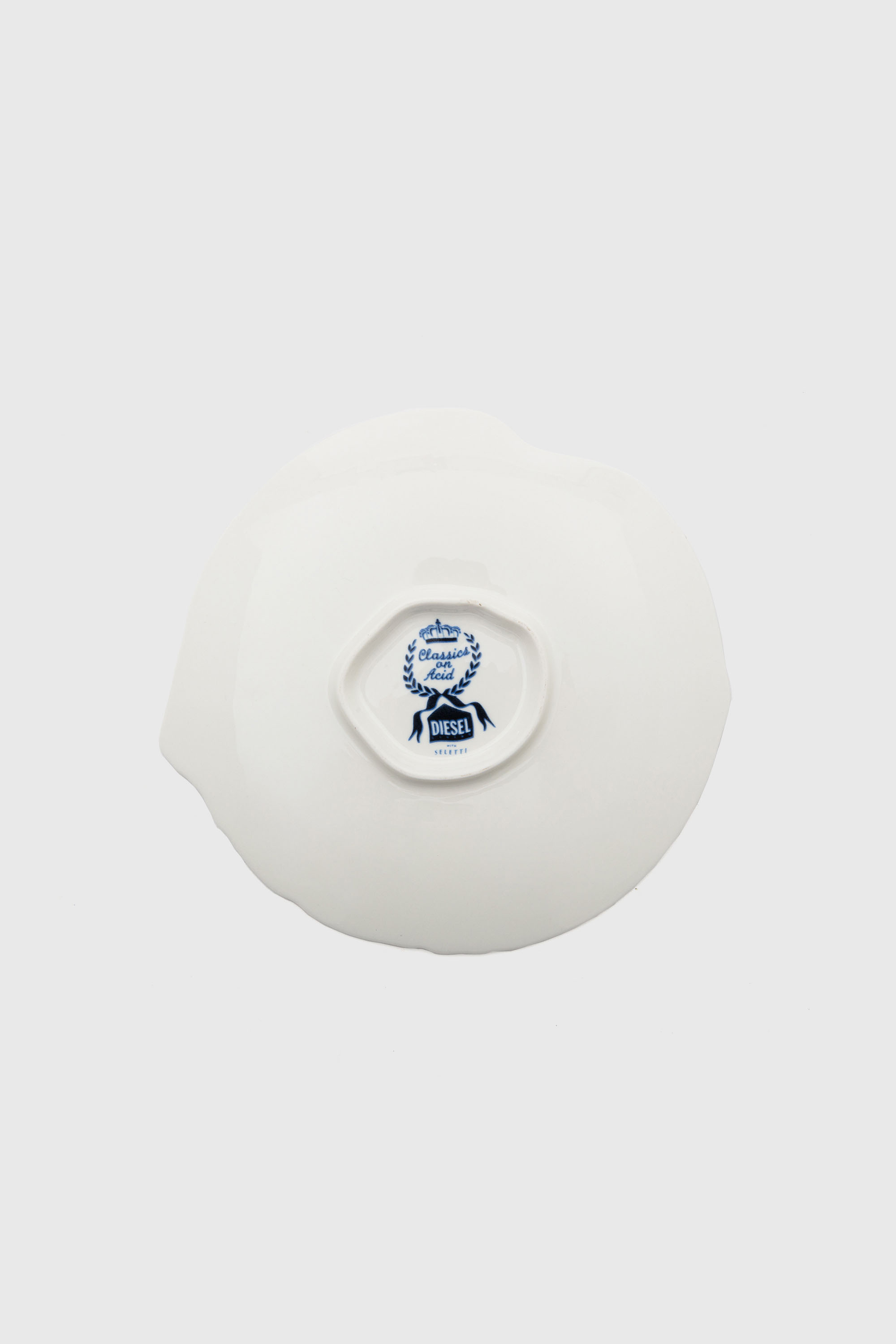 Diesel - 11230 DESSERT PLATE IN PORCELAIN "CLASSI, Plato de postre de porcelana Unisex in Multicolor - 2