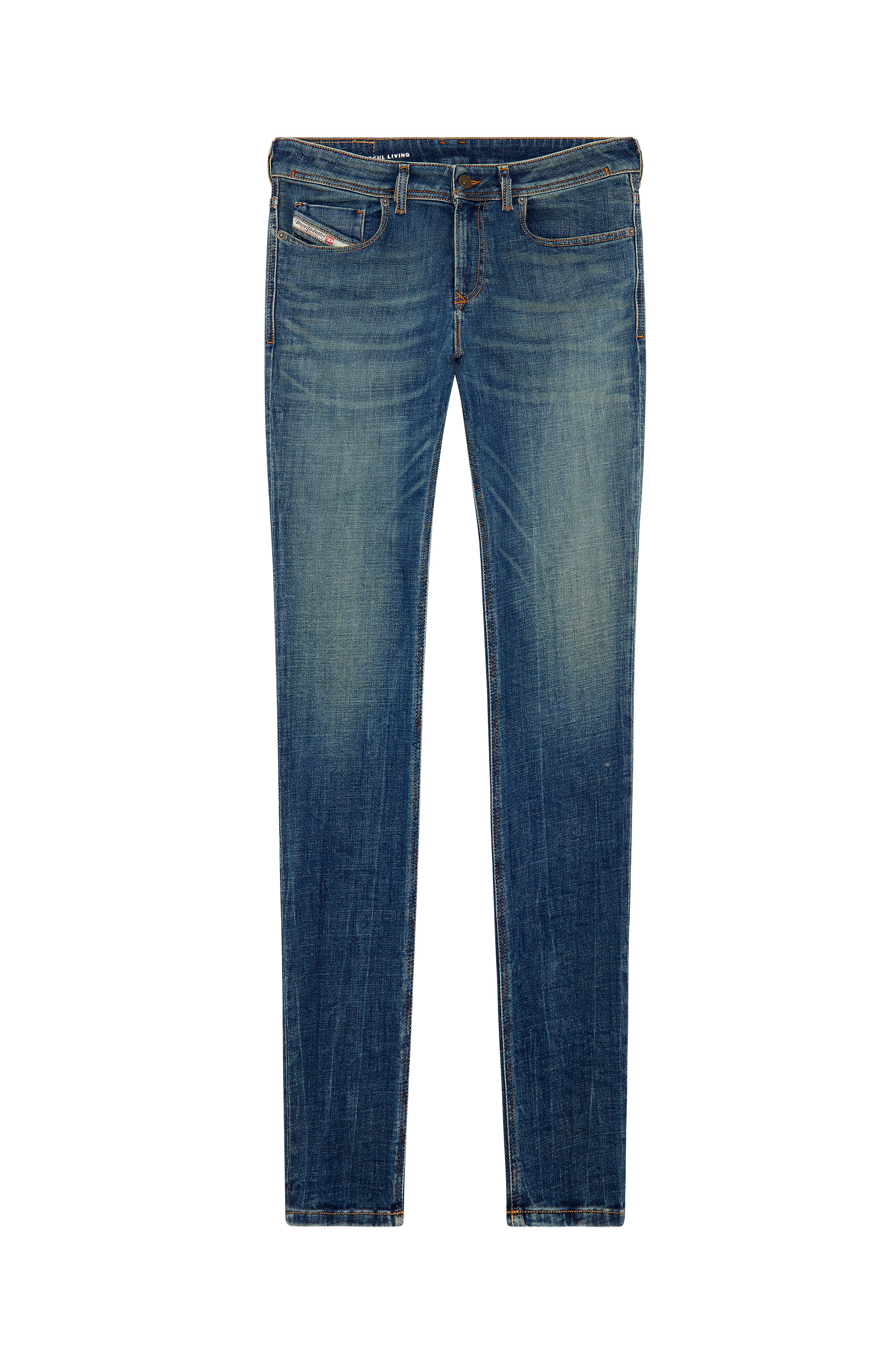 Skinny Jeans 1979 Sleenker 09H67, Azul Oscuro Diesel - Skinny Jeans 1979 Sleenker 09H67 Hombre, Azul Oscuro - 2