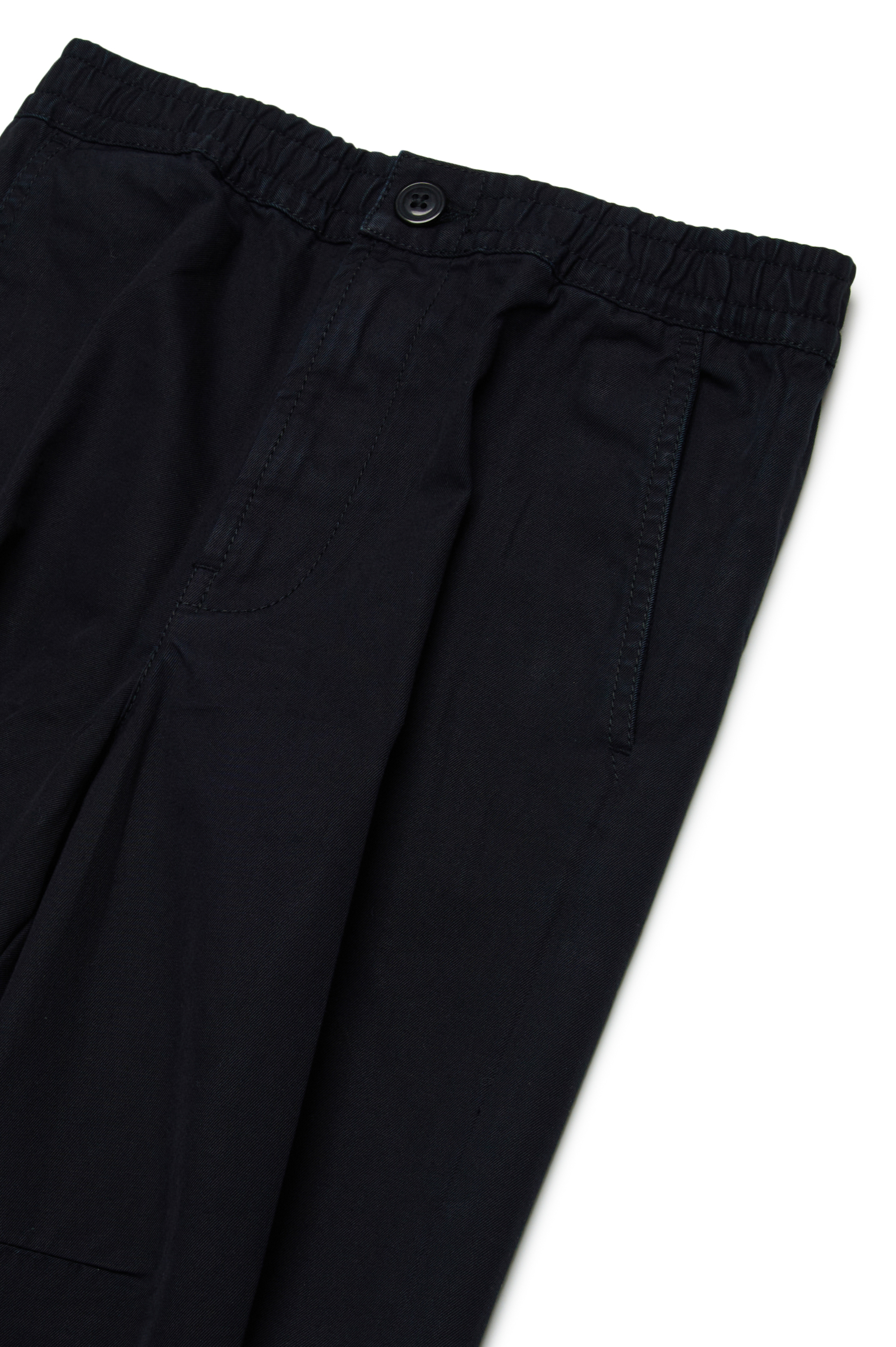 Diesel - PTINO, Pantalones estilo ropa de trabajo con Oval D Hombre in Negro - 3