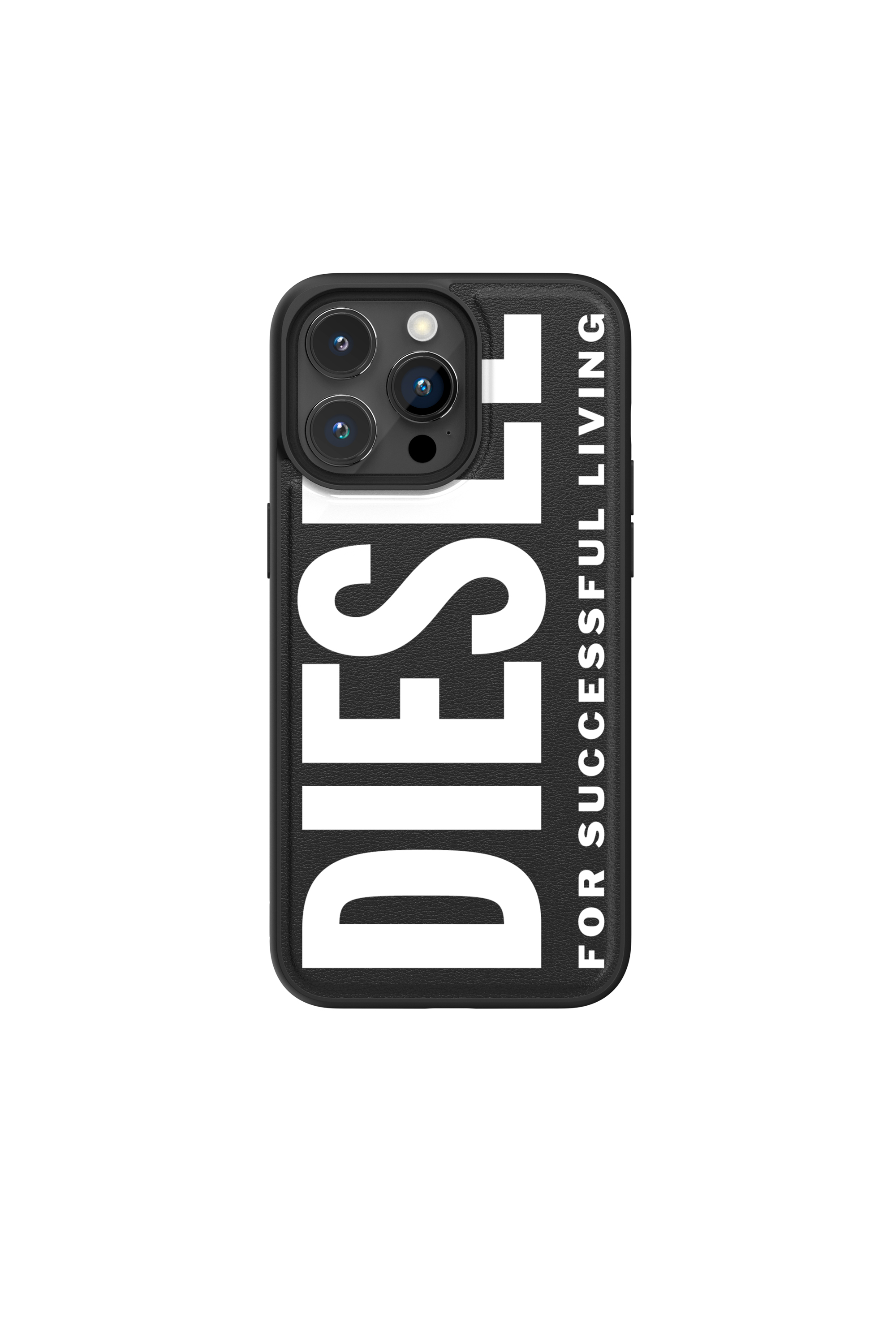 Diesel - 54168 MOULDED CASE, Funda moldeada iP15 Pro Max Unisex in Negro - 2