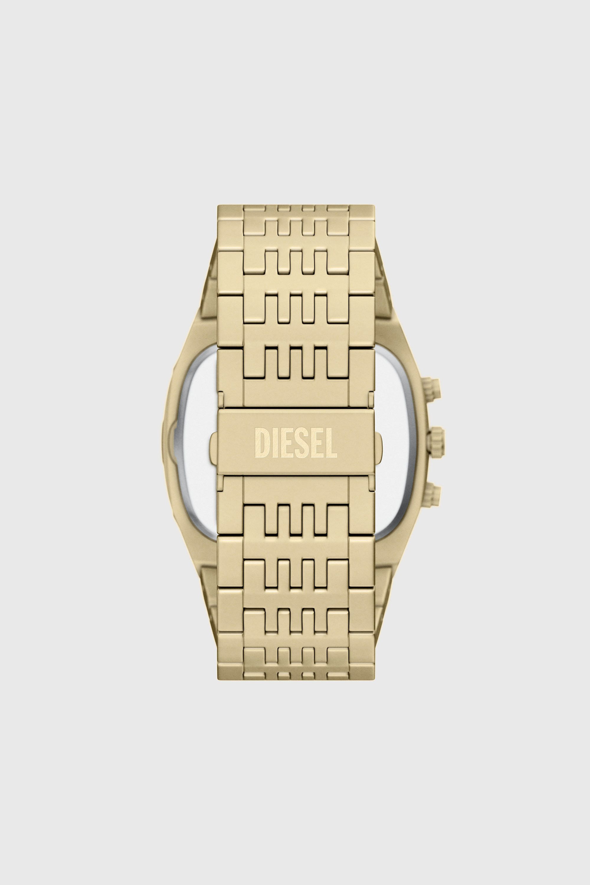 Diesel - DZ4718 WATCH, Reloj Spiked Cushion de acero inoxidable tono dorado Hombre in Dorado - 2