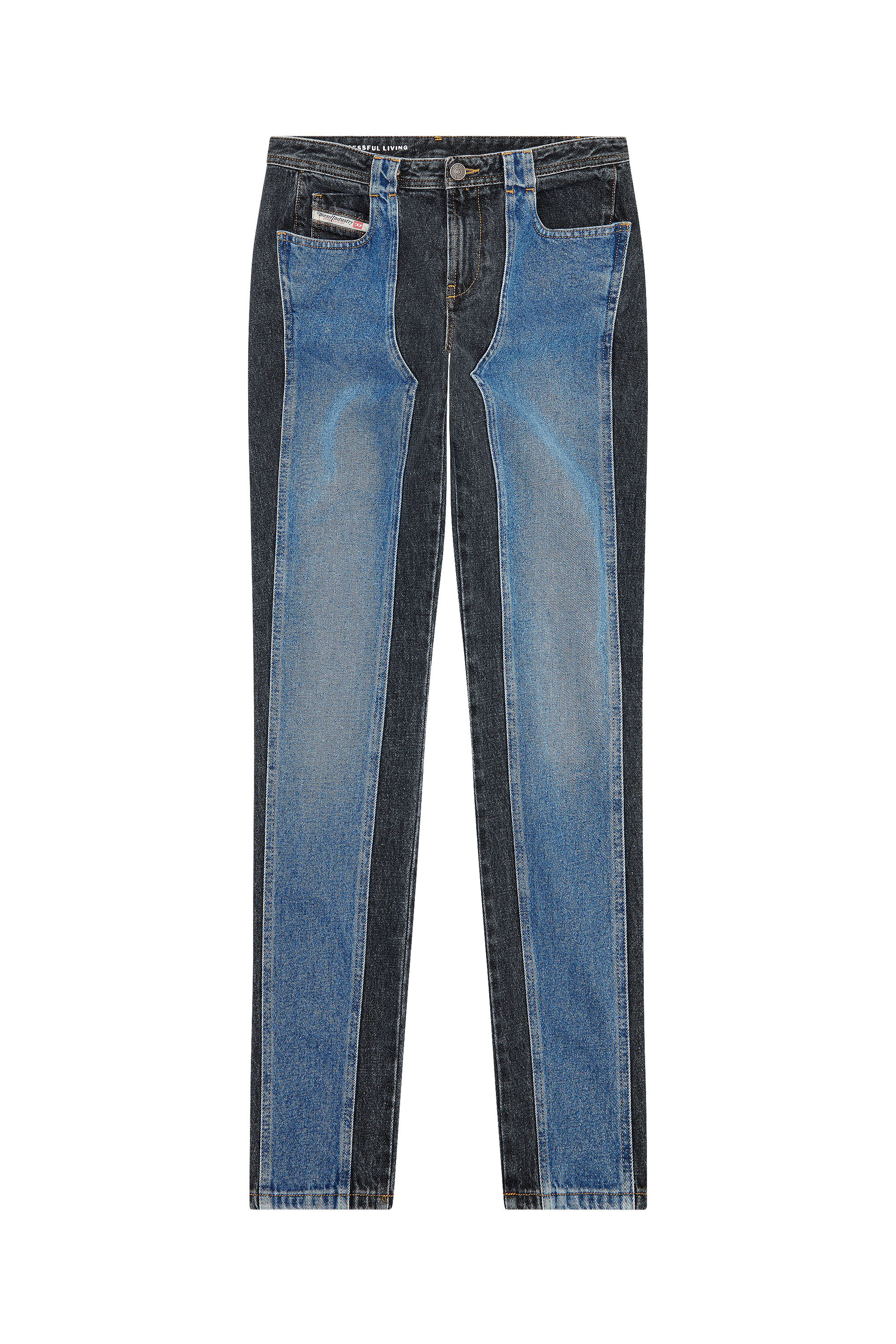 Diesel - D-Tail 09F21 Skinny Jeans, Azul medio - Image 4