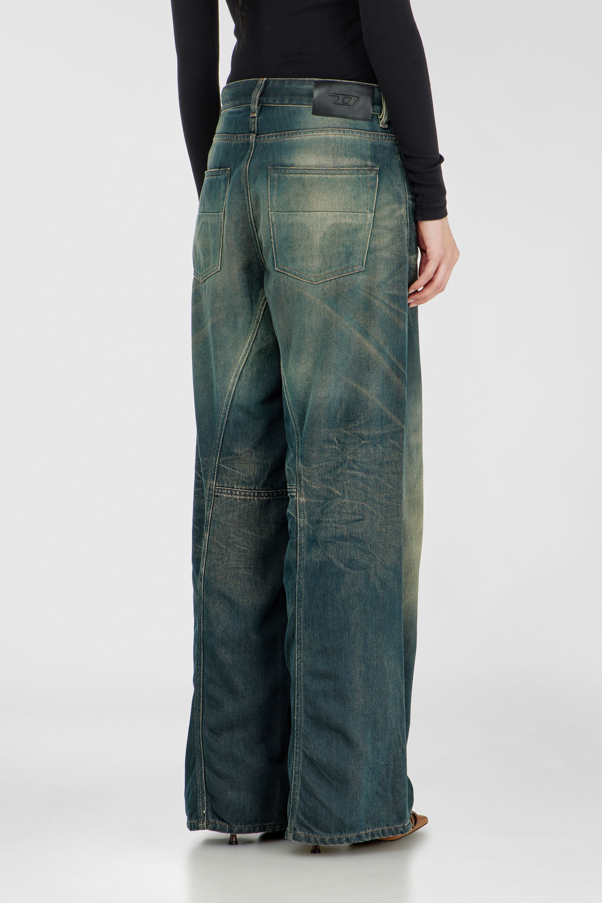 Diesel - Relaxed Jeans 1996 D-Sire 09P85 Mujer, Azul Oscuro - 5
