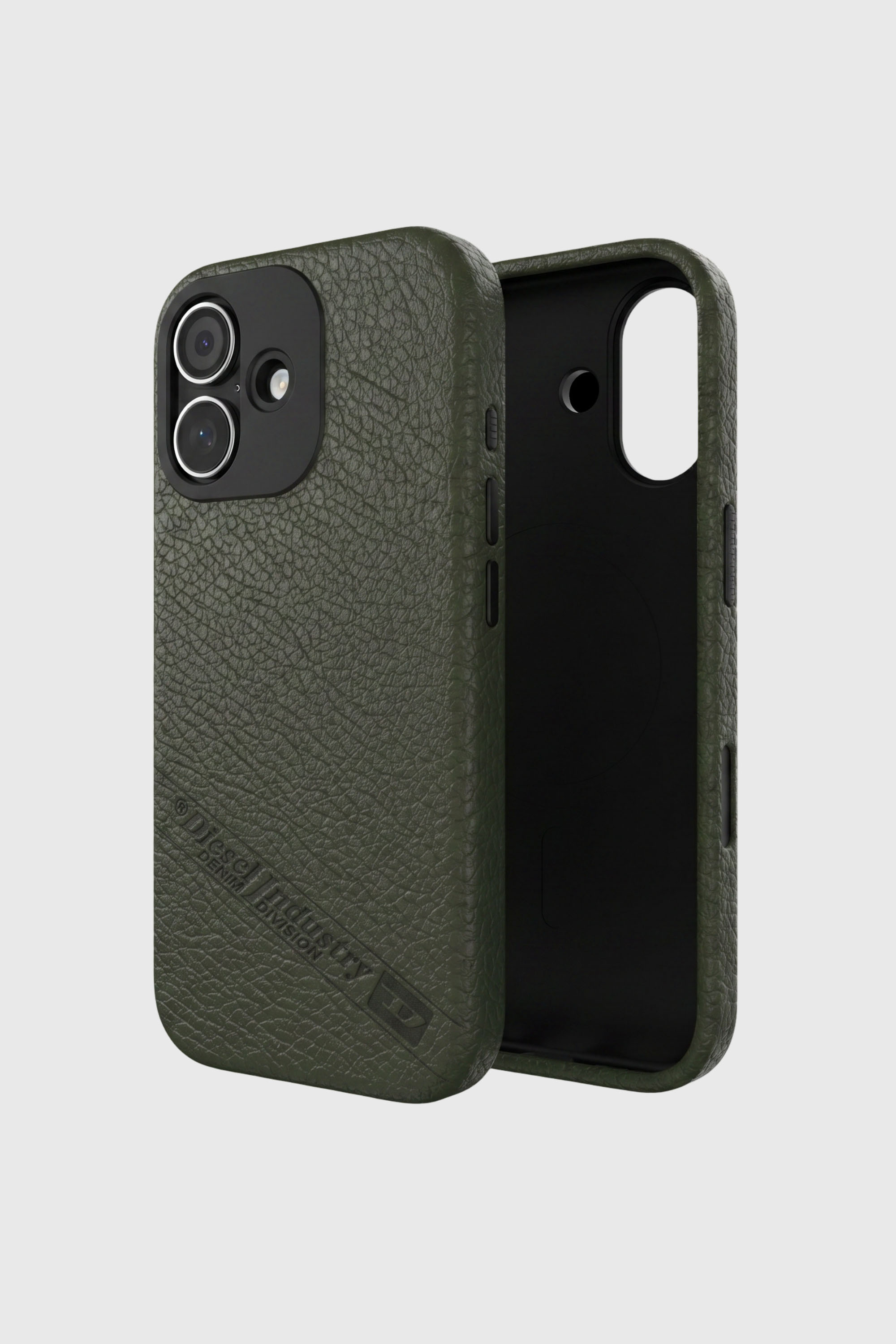 Diesel - 60646 MOULDED CASE, Funda Flag D con MagSafe para iPhone 17 Unisex in Verde - 1