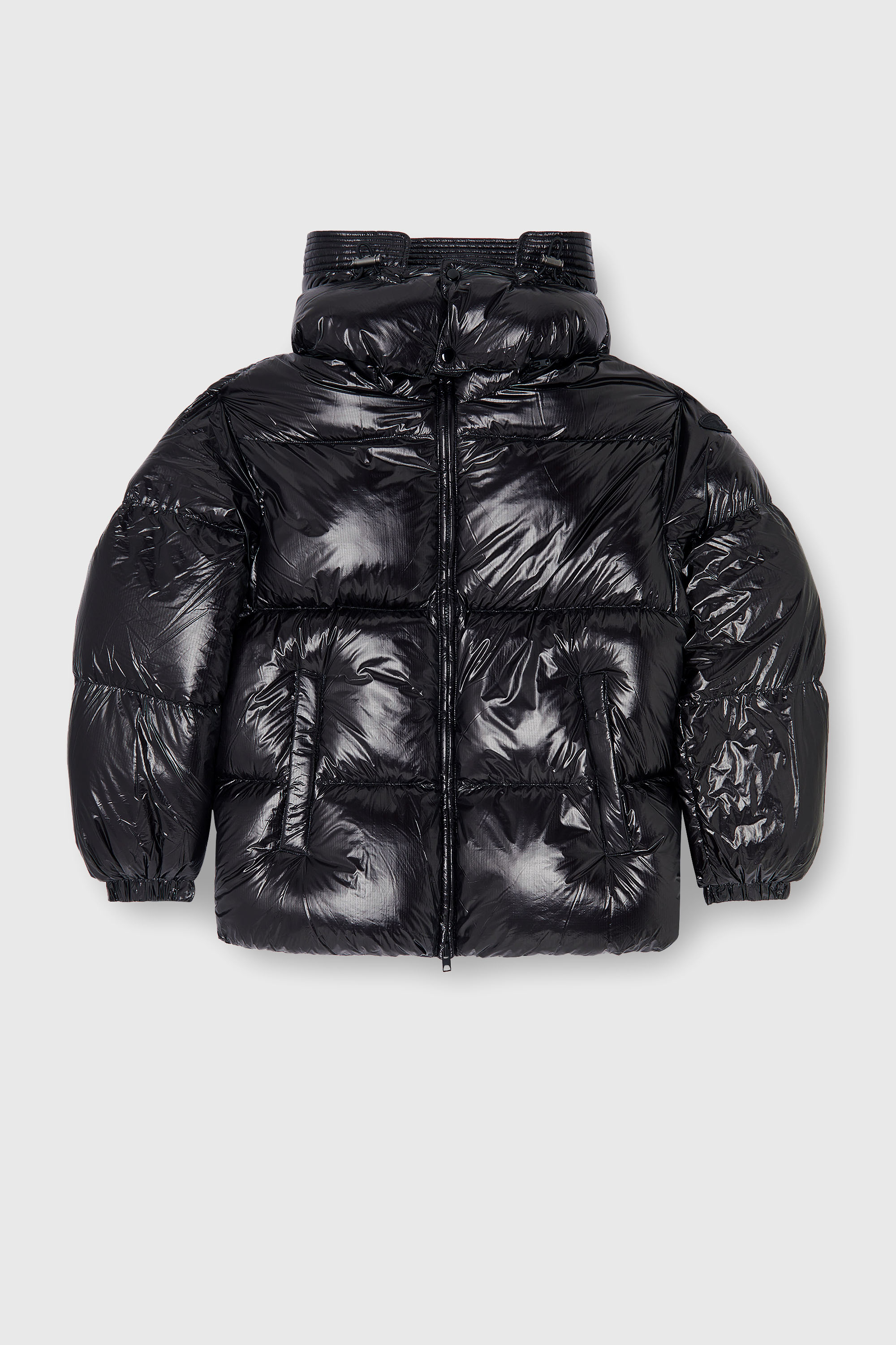Diesel - W-ROLFYS-WRD-BKCP, Chaqueta acolchada con capucha desmontable Hombre in Negro - 2