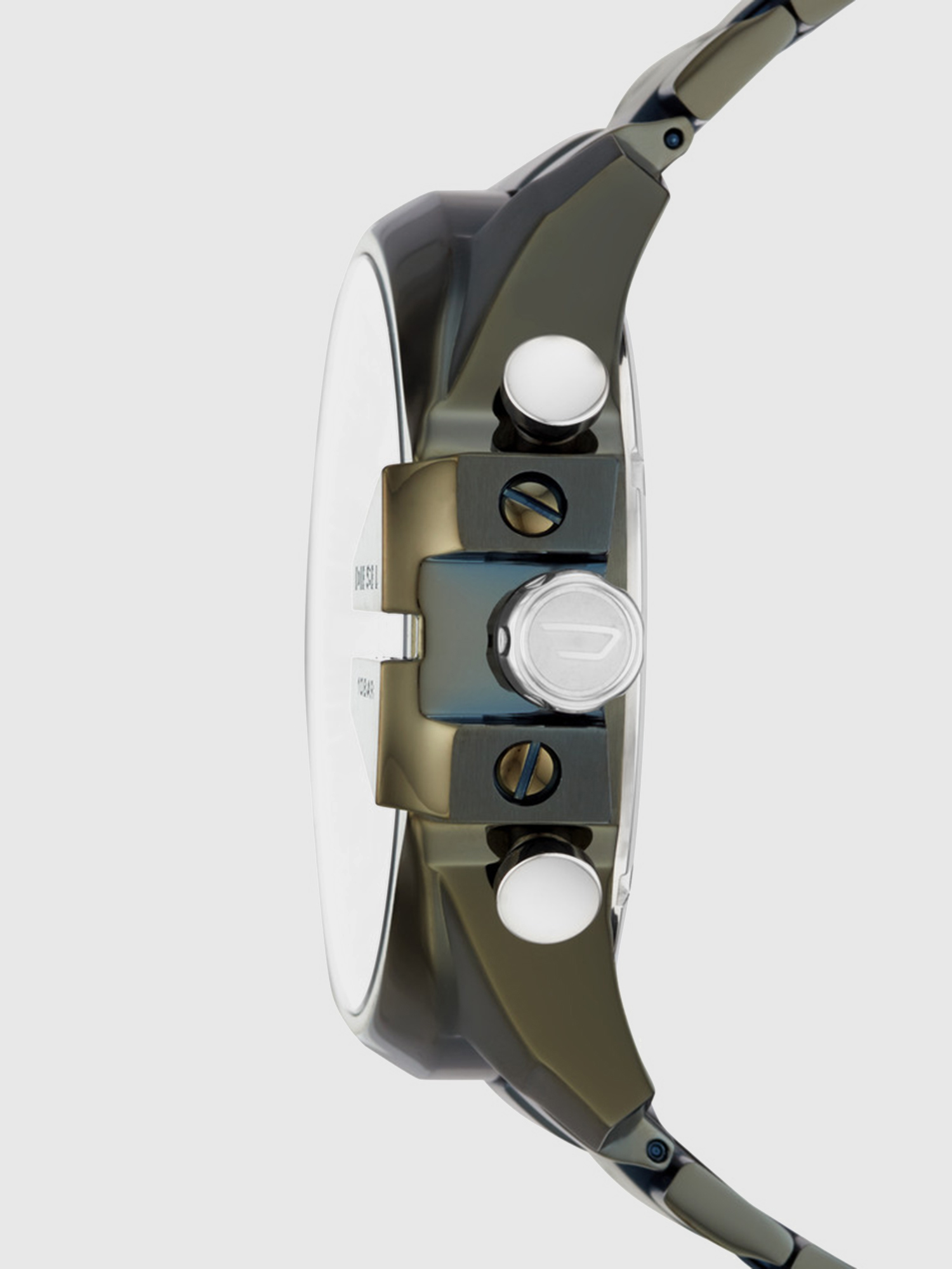 Diesel - DZ4478, Reloj verde oliva con logotipo de Diesel, 51&nbsp;mm Hombre in Verde - 2