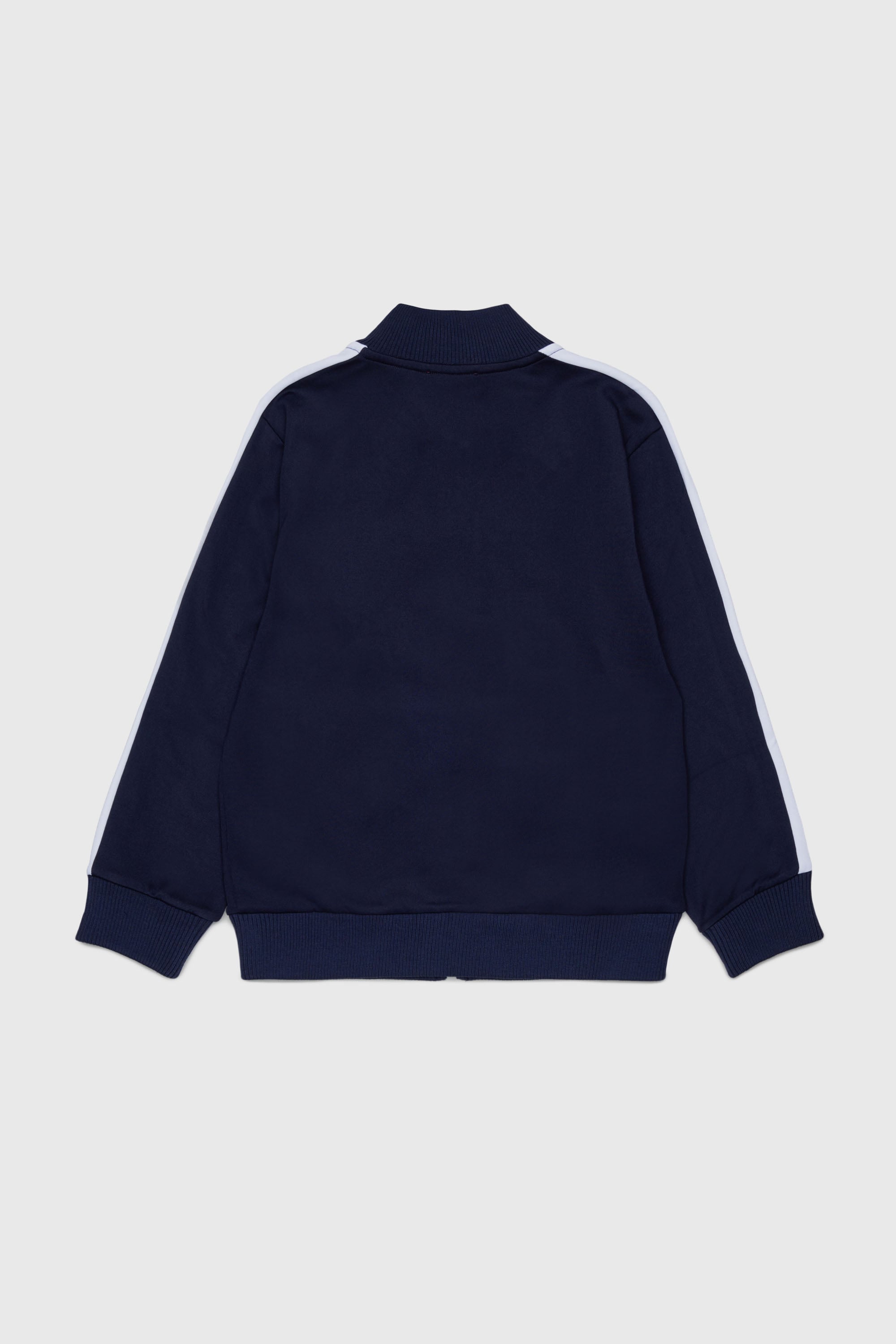 Diesel - SBOS, Man's Track jacket with Oval D logo in Dark Blue - 2