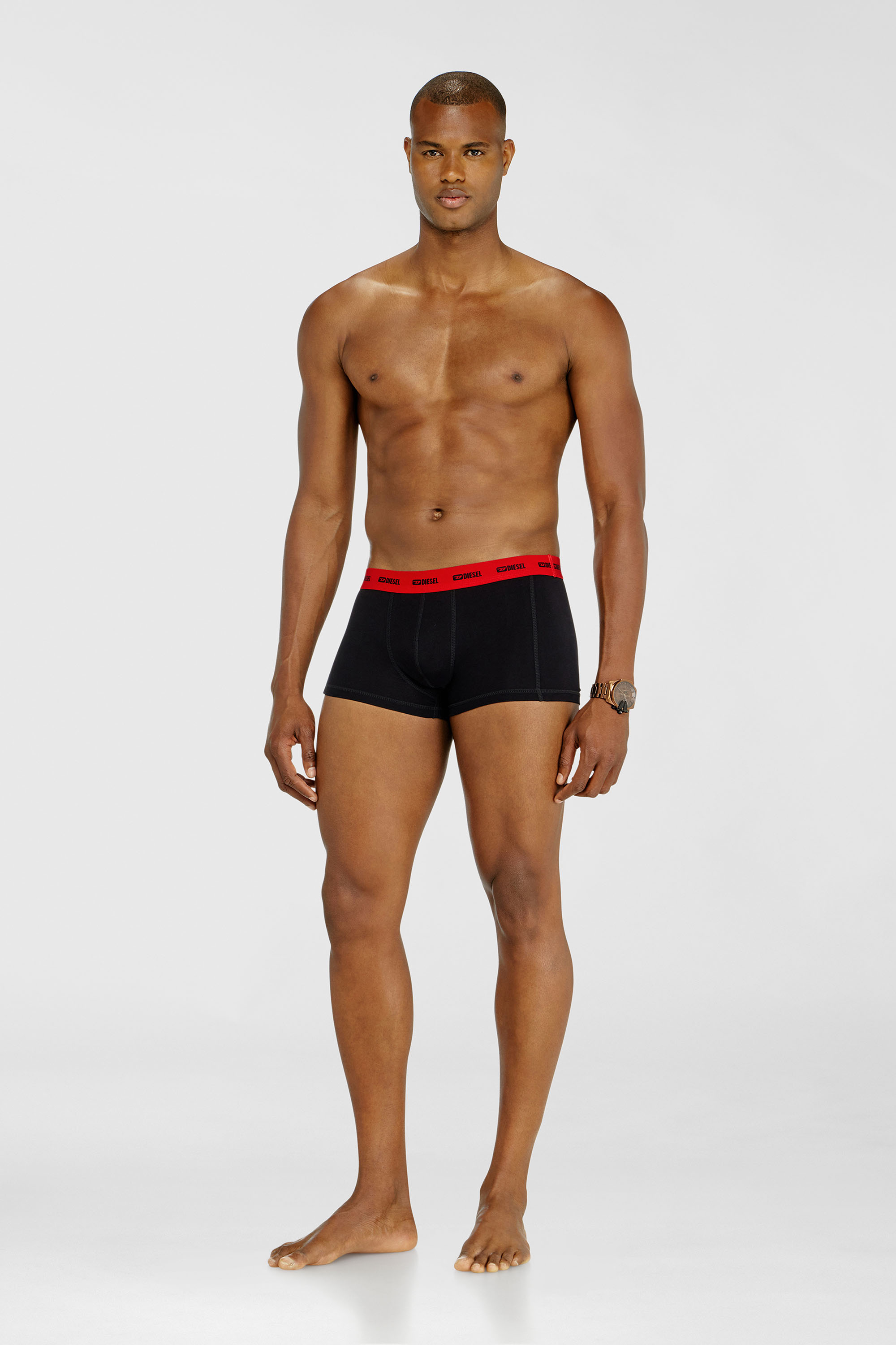 Diesel - DAMIEN-UTLT-3PACK, Paquete de tres b&oacute;xers Hombre in Negro - 1