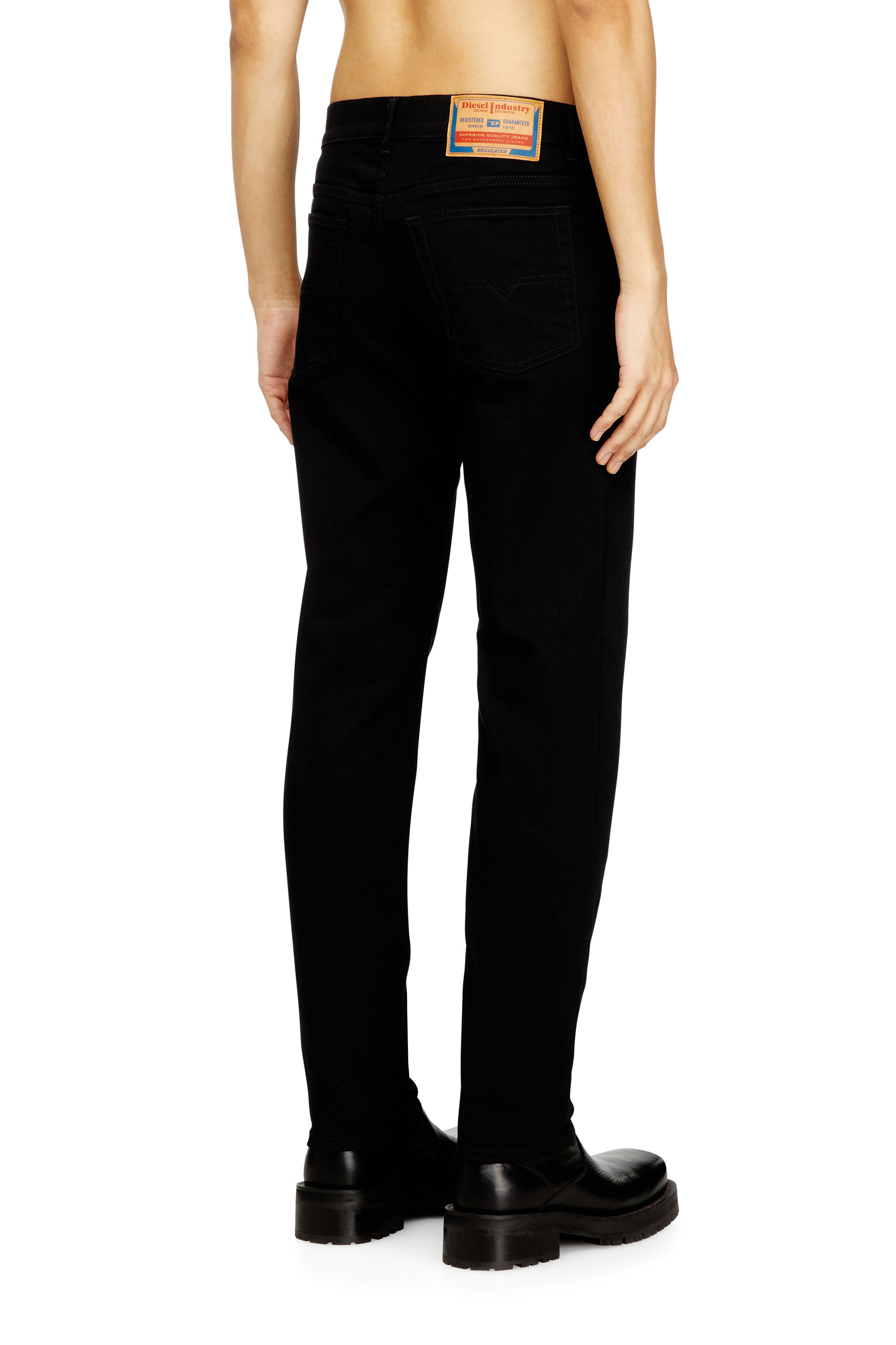 Diesel - Regular Jeans 2023 D-Finitive 069YP Hombre, Negro/Gris oscuro - 4