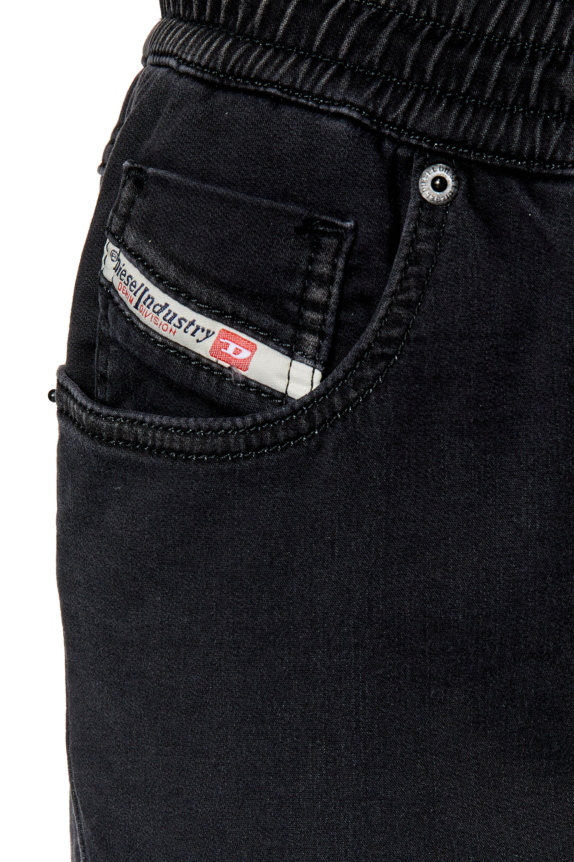 Diesel - D-Tail 068DX Skinny, Negro/Gris oscuro - Image 3