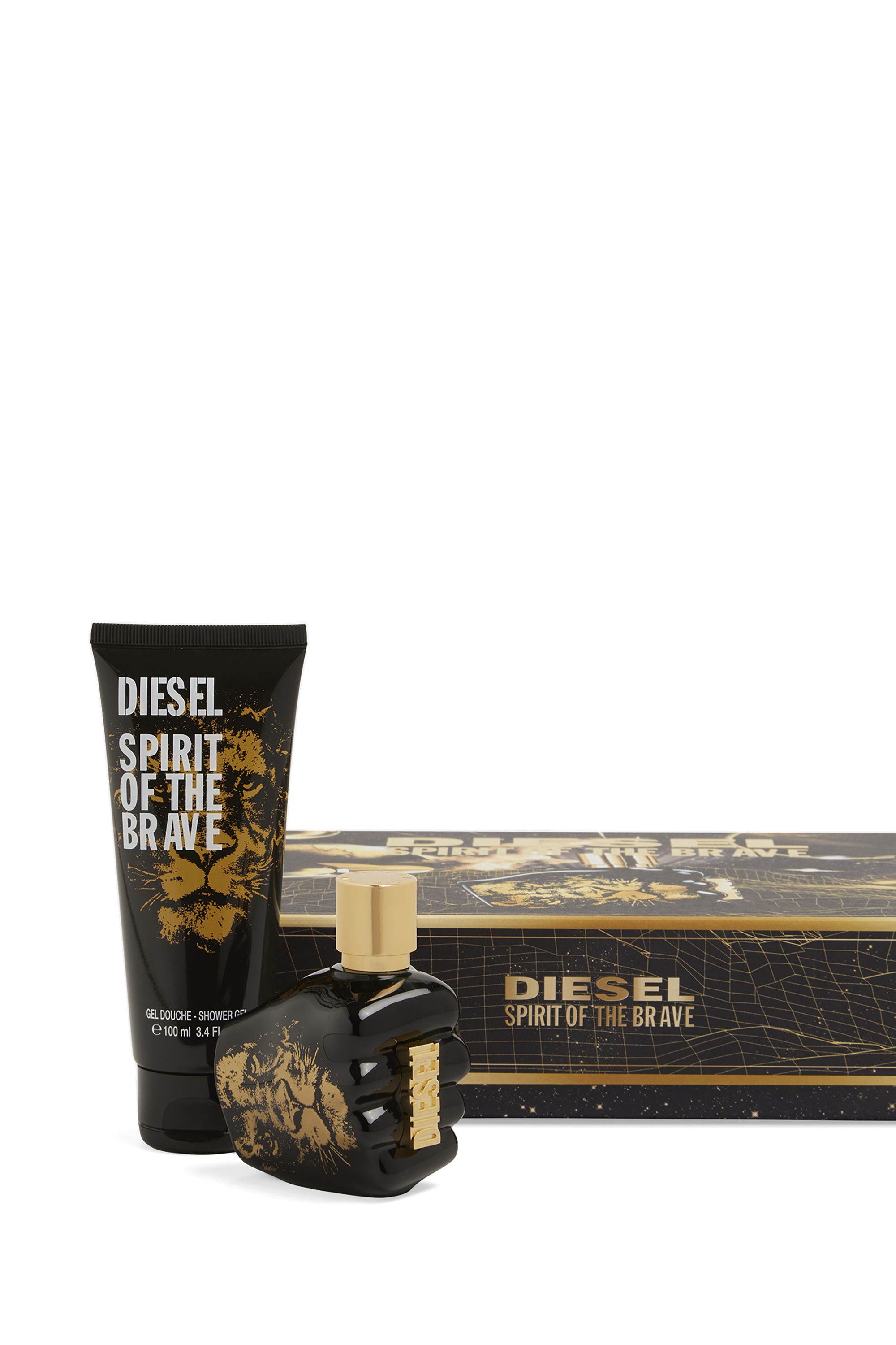 Diesel - SPIRIT OF THE BRAVE 50ML GIFT SET FRAGRANCE, Set de regalo SPIRIT OF THE BRAVE Hombre in Negro - 1