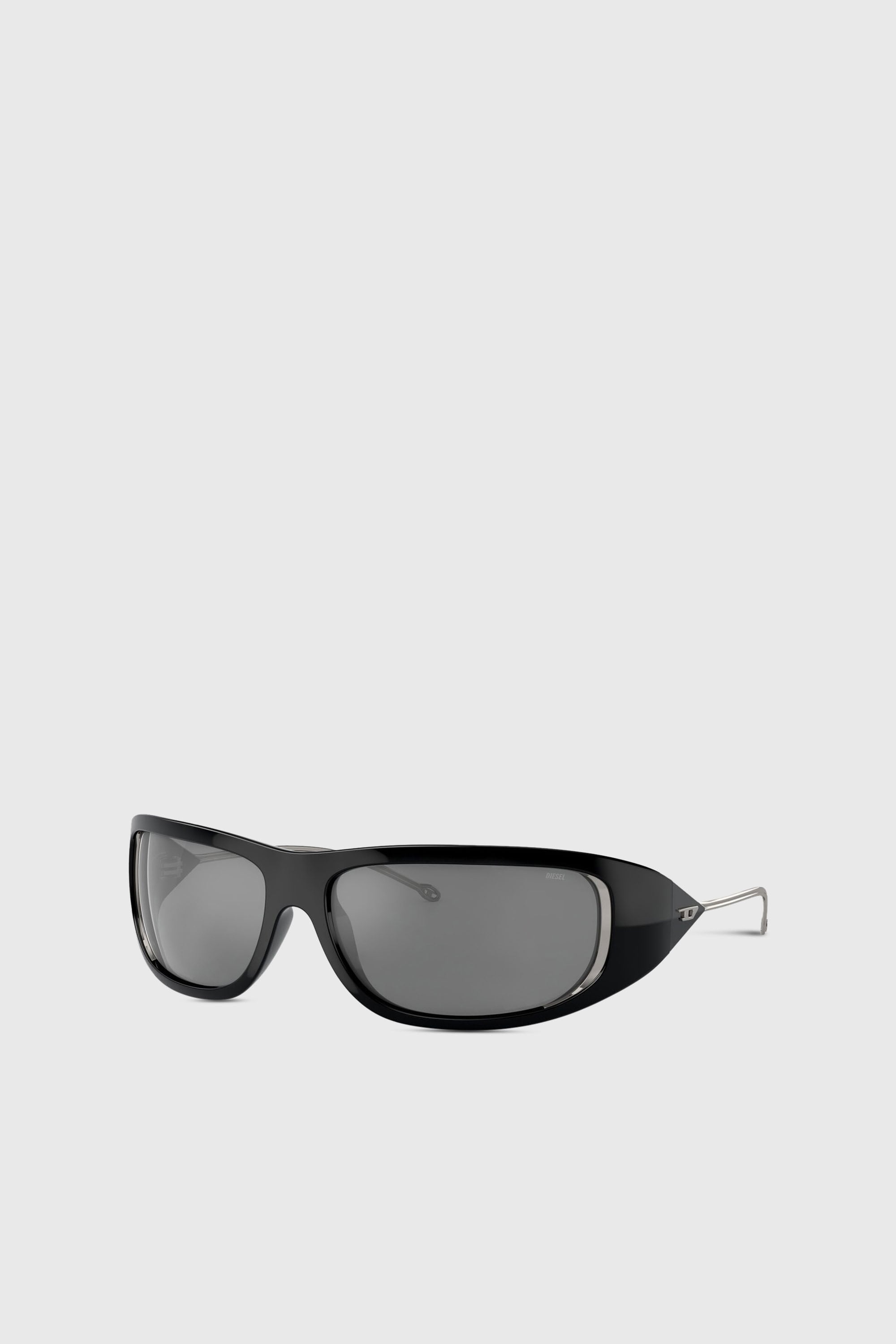 Diesel - 0DL3001 SIZE 61, Gafas con estilo envolvente Unisex in Negro - 5