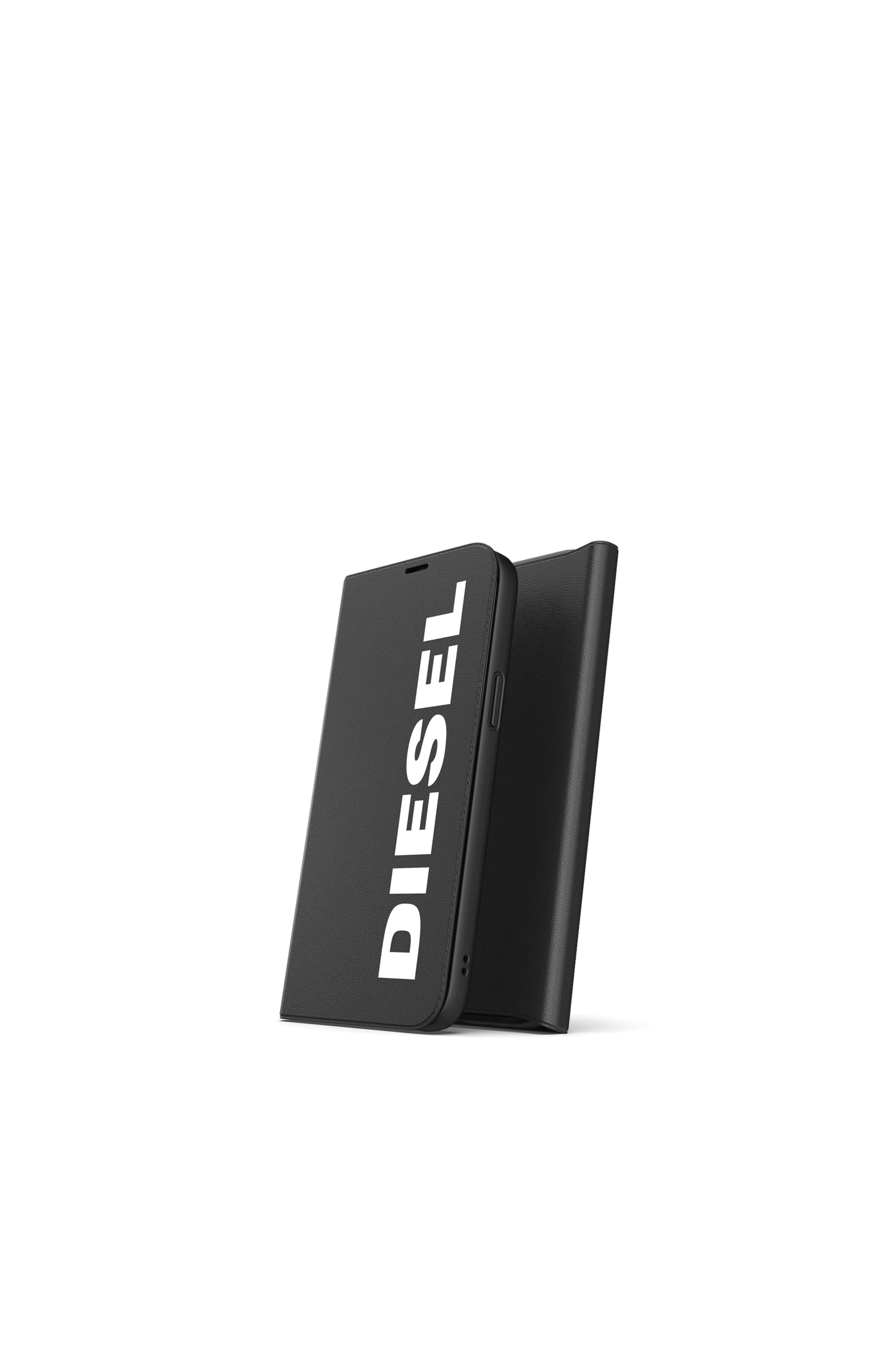 Diesel - 42487 BOOKLET CASE, Unisex's Booklet Case Core for iPhone 12 Pro Max in Black - 3