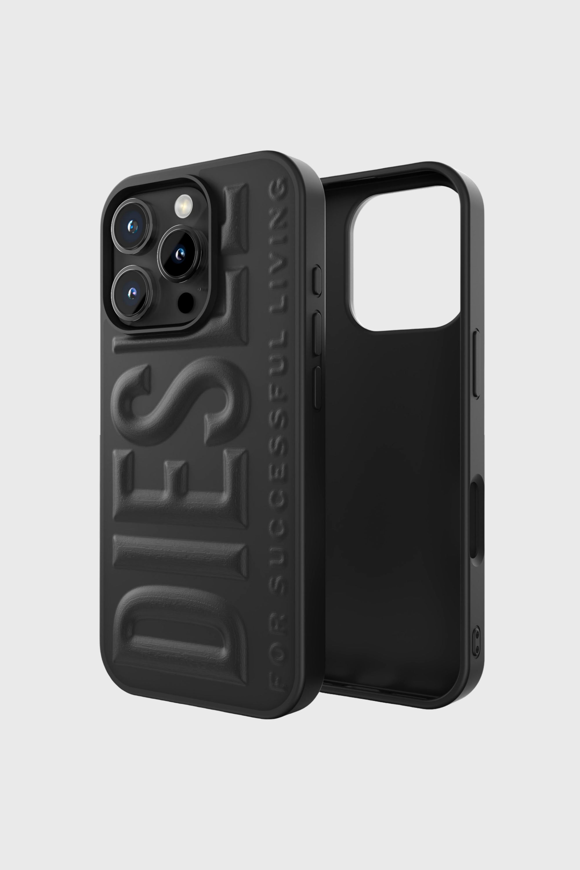Diesel - 60210  MOULDED CASE, Funda para iP 16 Pro Unisex in Negro - 2