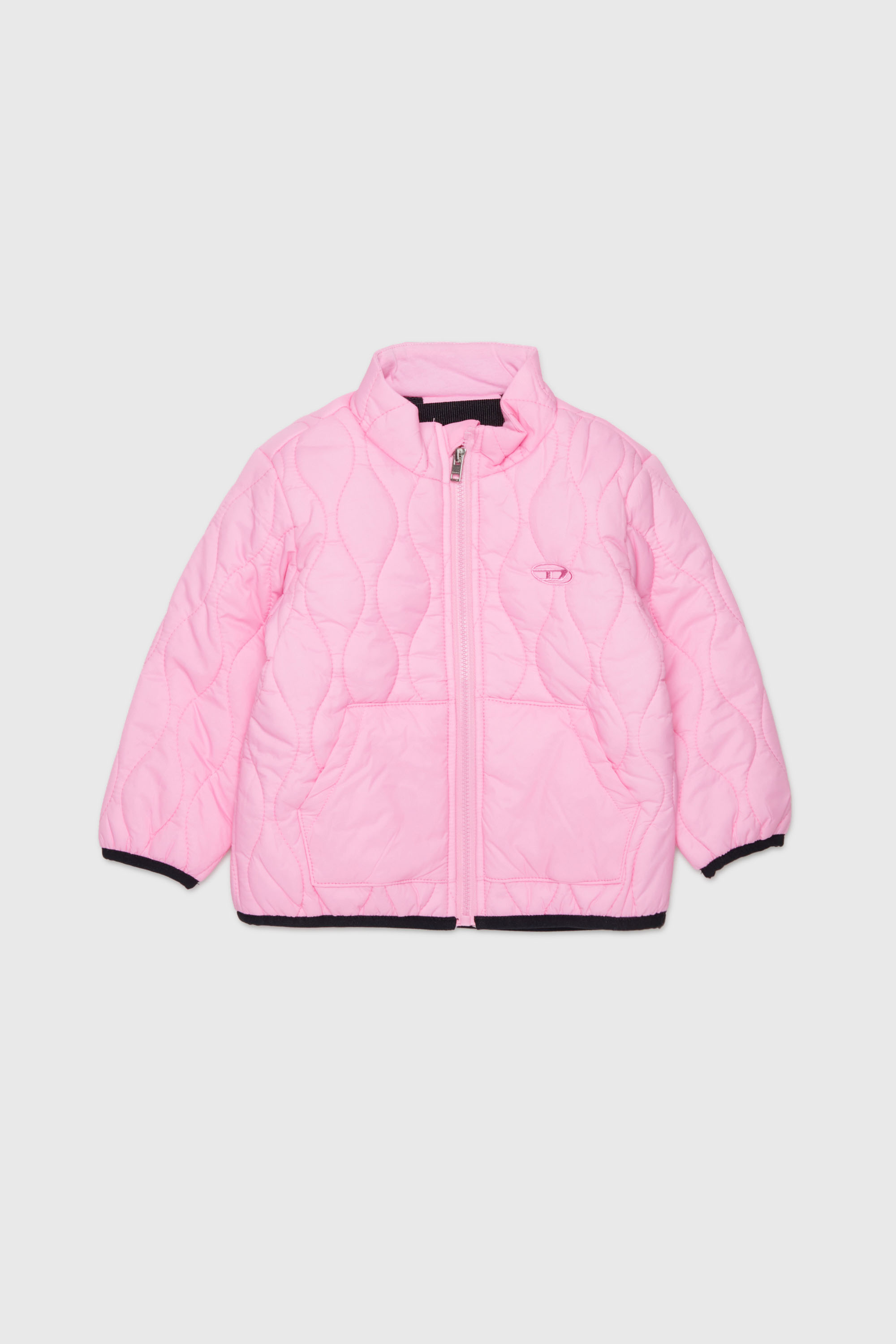 Diesel - JONIONB, Chaqueta acolchada con bordado Oval D Hombre in Rosa - 1