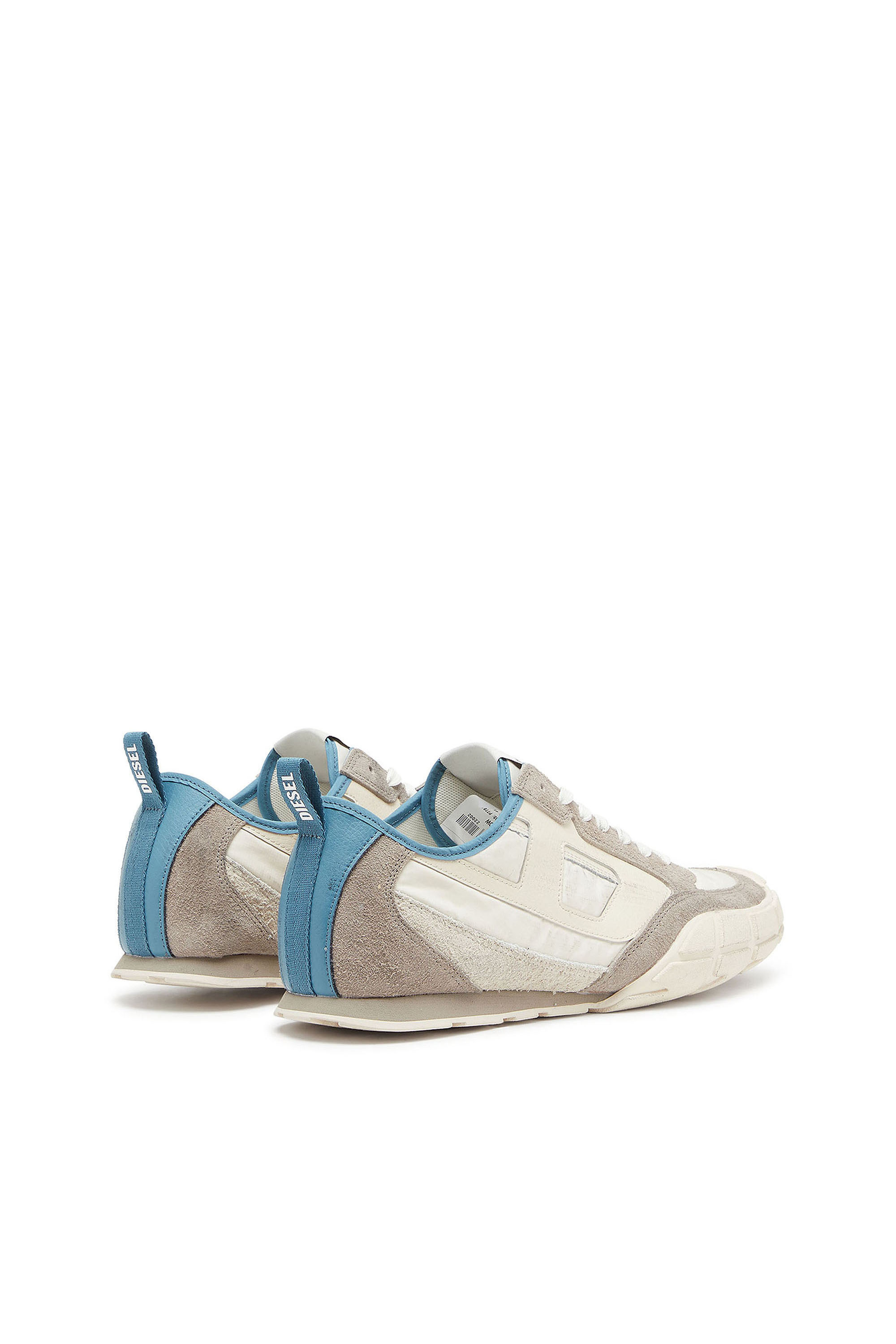 Diesel - S-PAGODHA LOW, S-Pagodha - Zapatillas de piel y nailon Hombre in Multicolor - 3