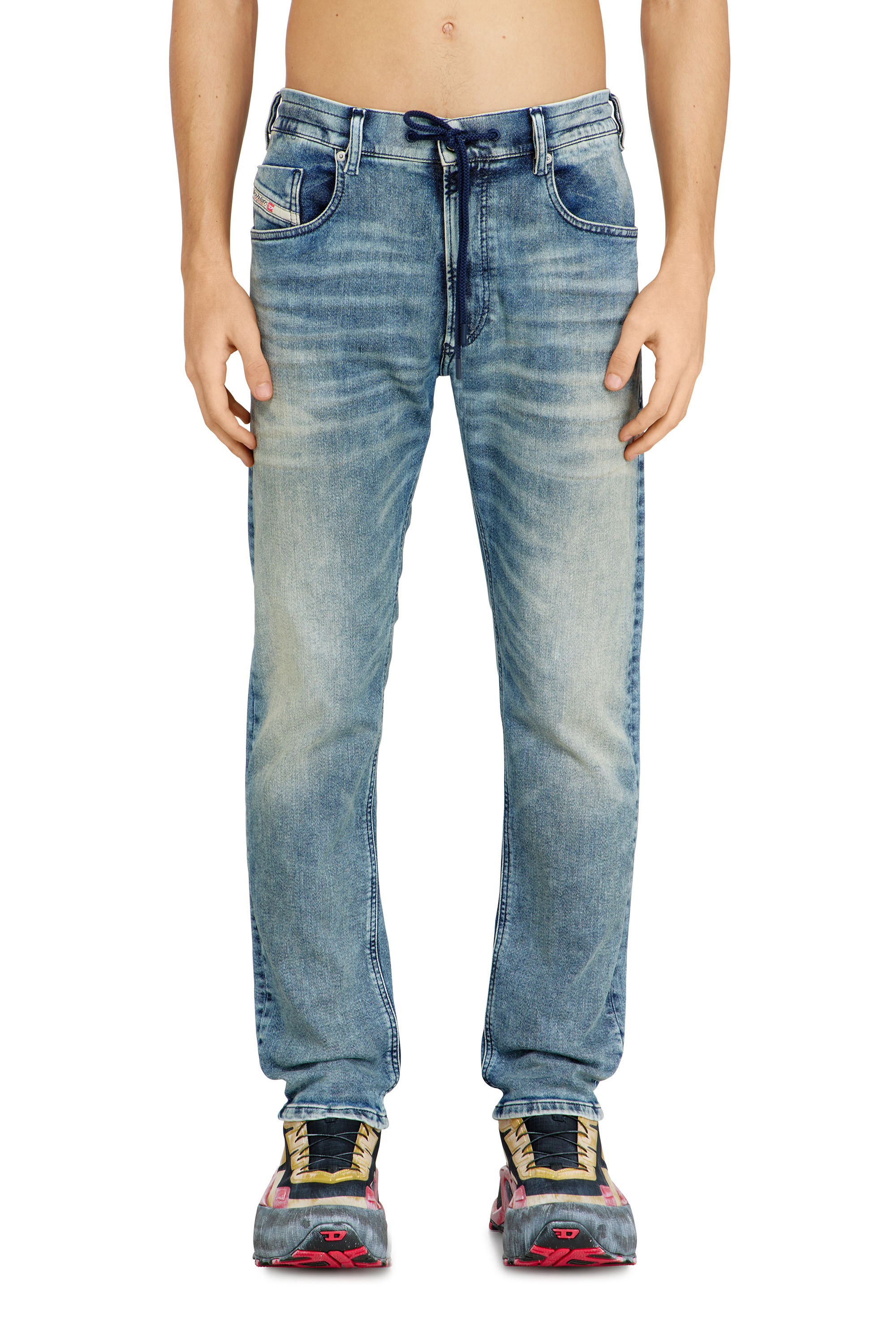 Diesel - Regular 2032 D-Krooley Joggjeans&reg; 09N63 Hombre, Azul Claro - 3