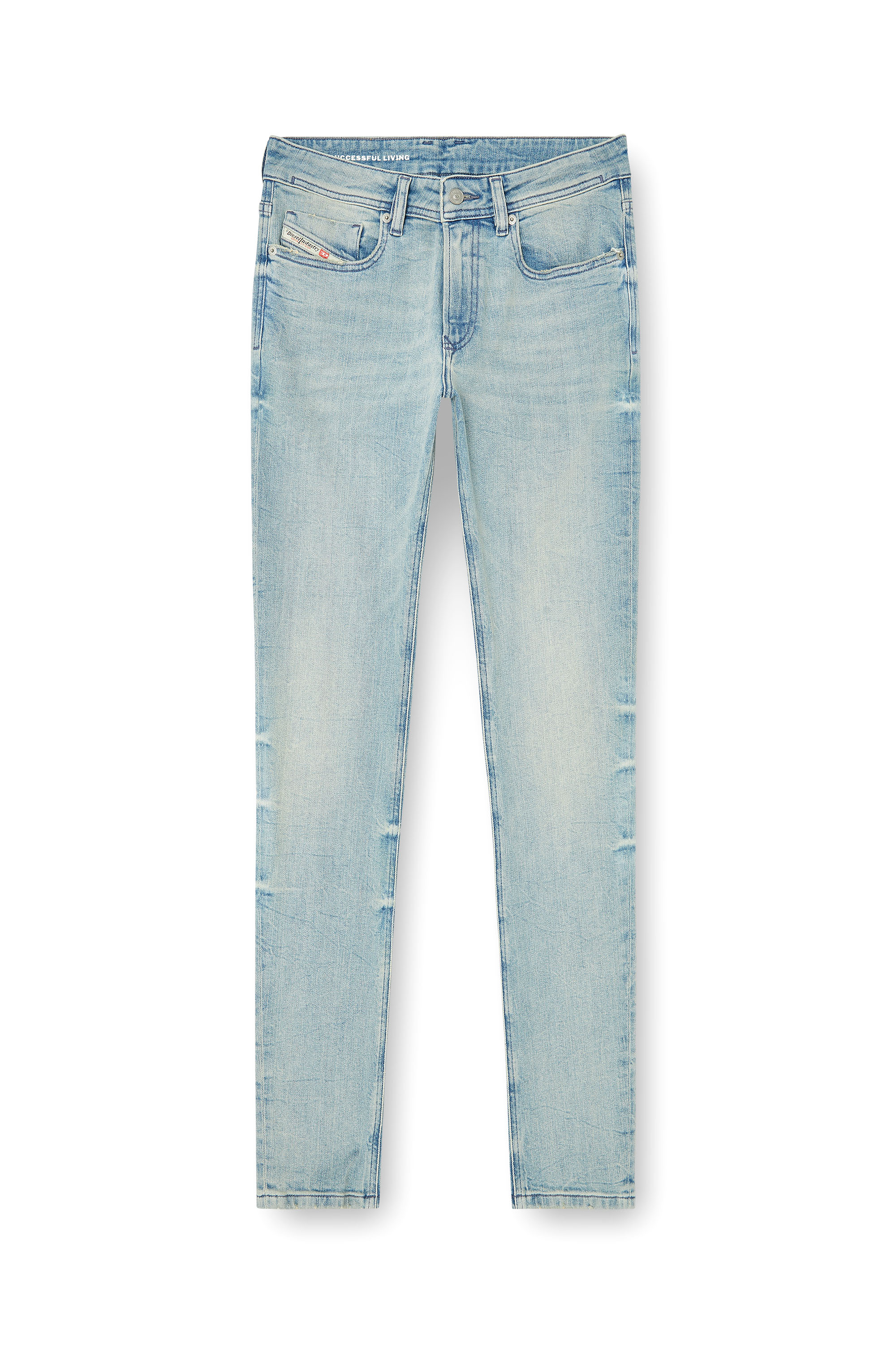Diesel - Skinny Jeans 1979 Sleenker 0KBBF Hombre, Azul Claro - 3