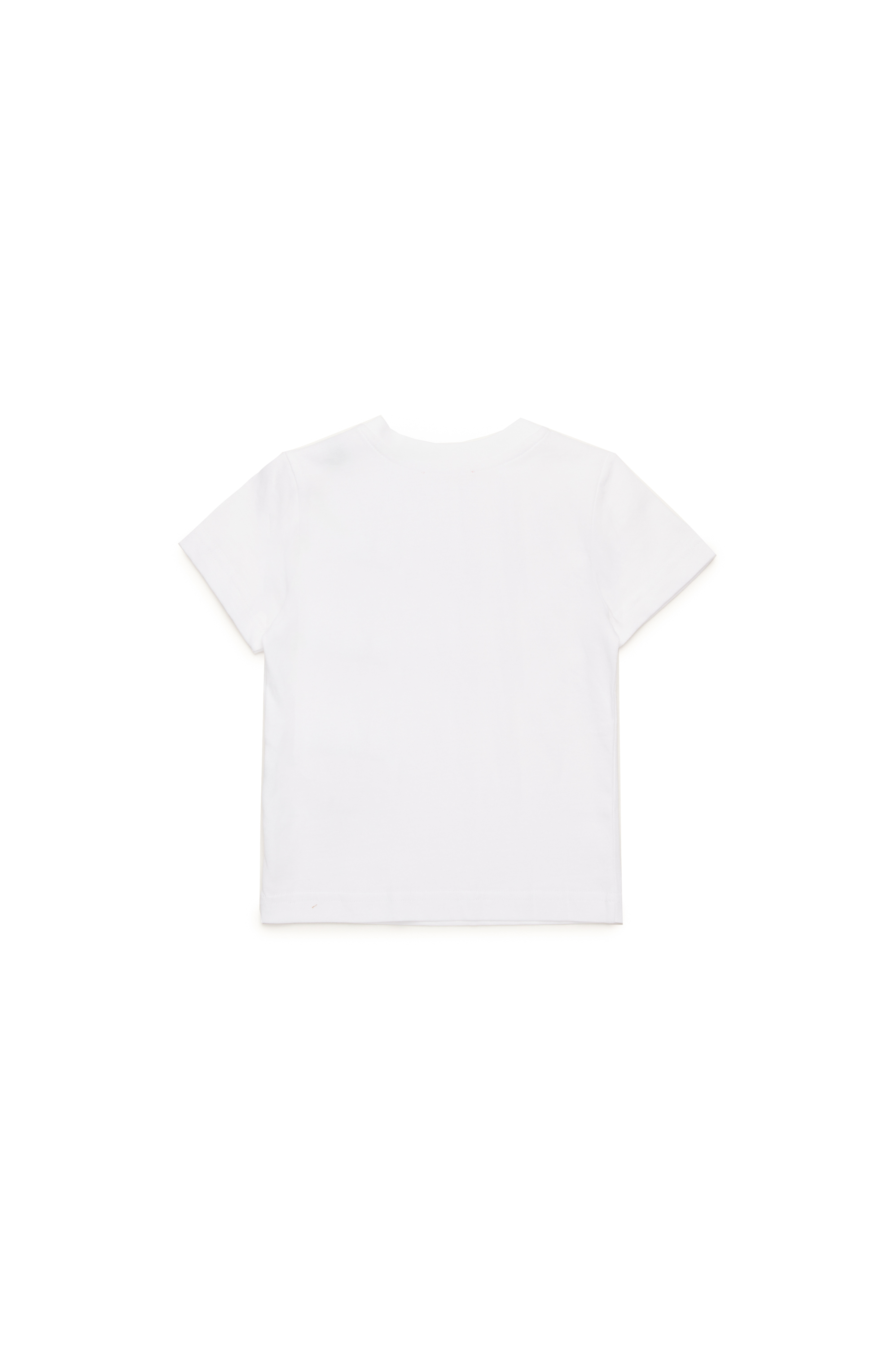 Diesel - TBOXTN14B, Camiseta con logotipo Oval D desgastado Unisex in Blanco - 2