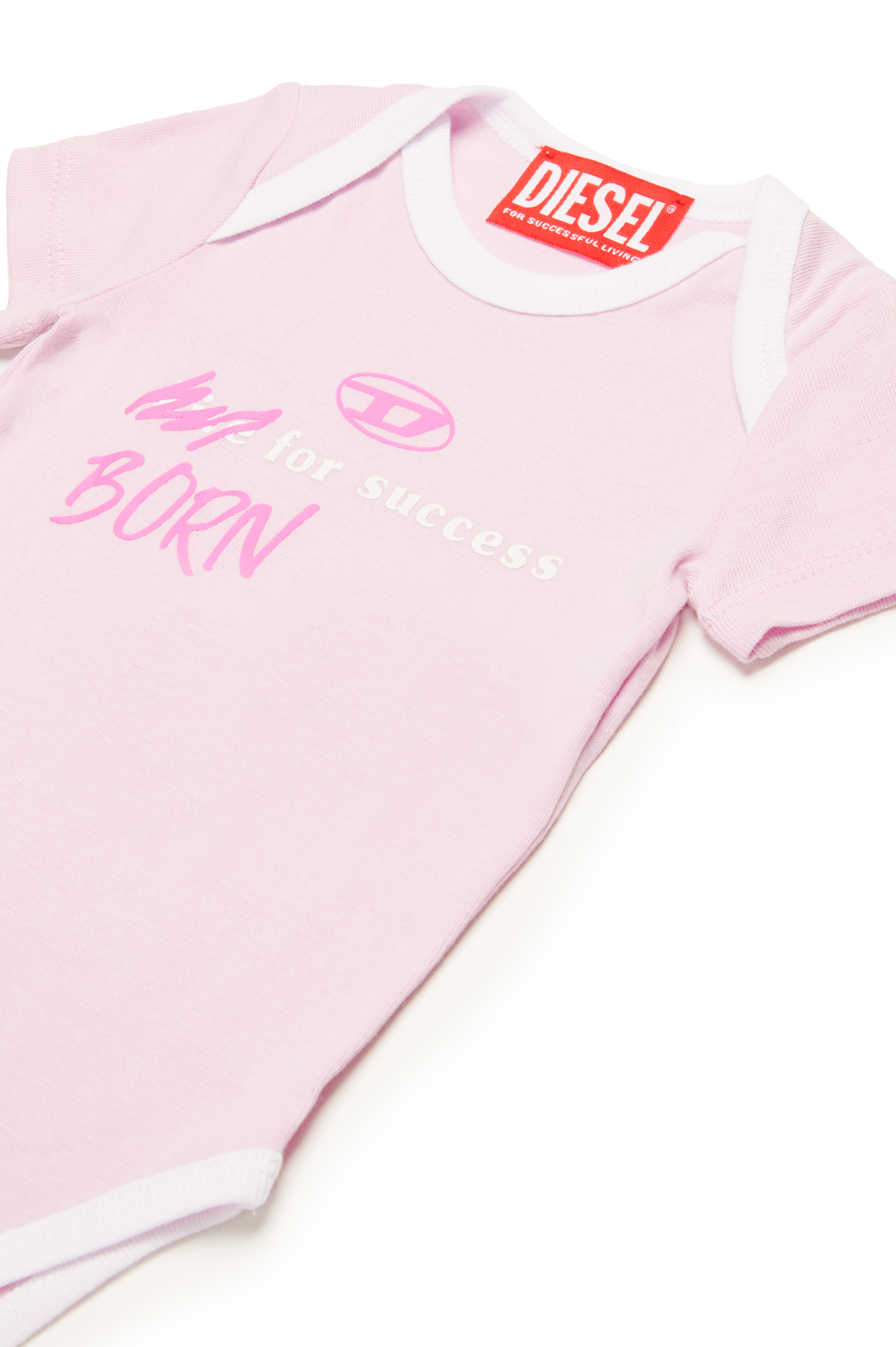 Diesel - URMAS-NB, Body para recién nacido Born For Success Unisex in Rosa - 3