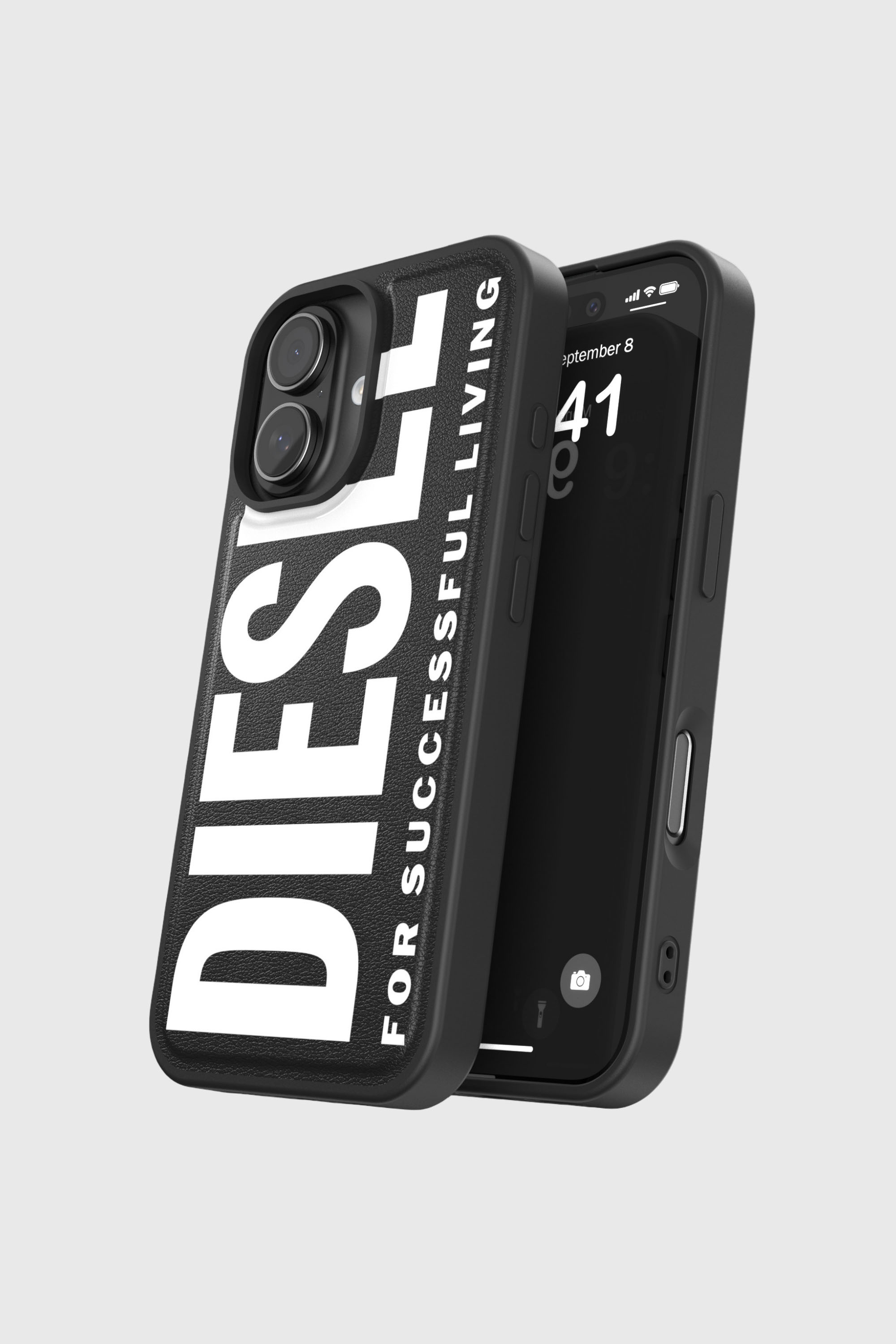 Diesel - 60395 MOULDED CASE, Carcasa moldeada con Magsafe para iPhone 17 Unisex in Negro - 4
