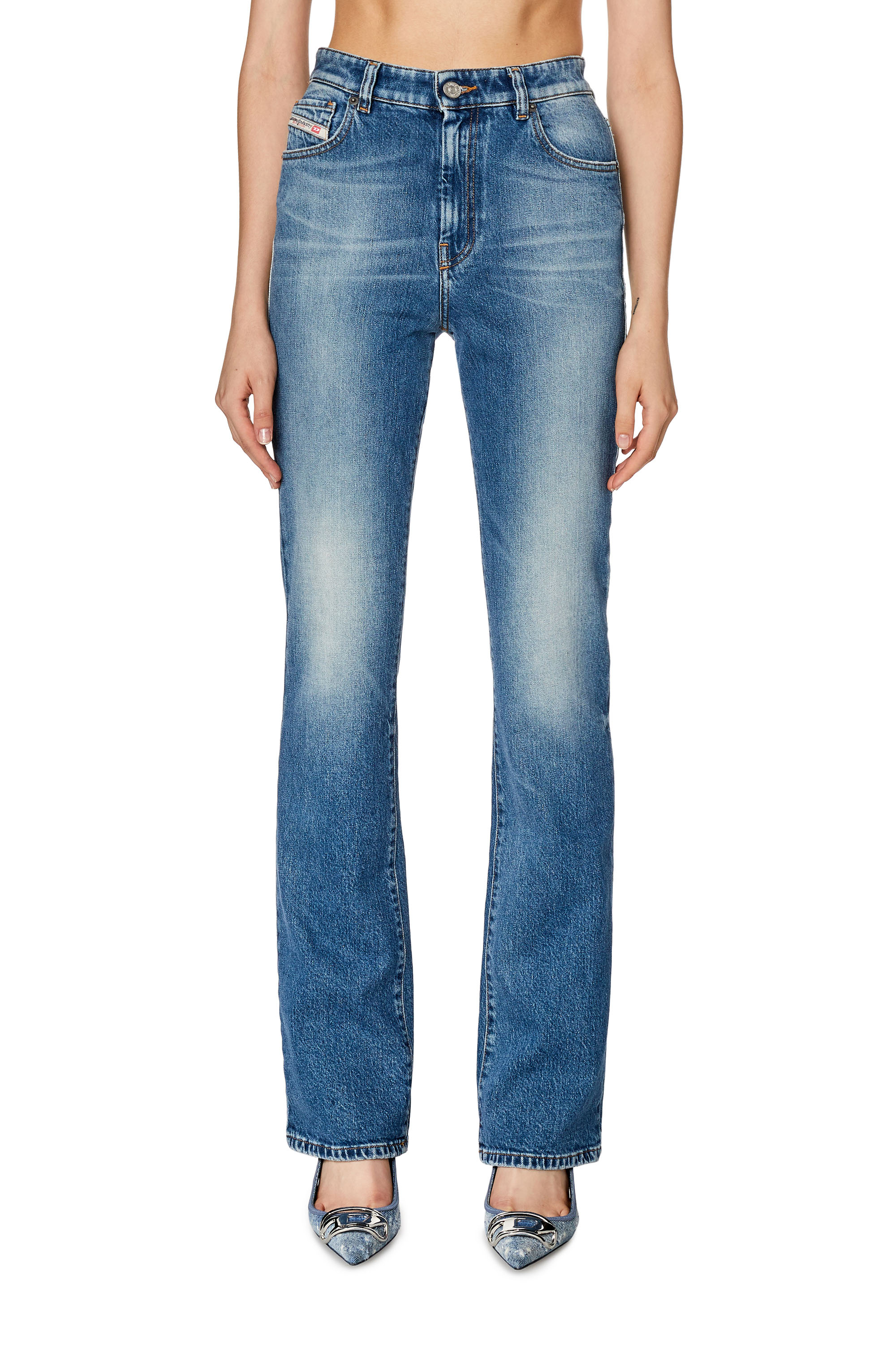 Diesel - Bootcut and Flare Jeans 2003 D-Escription 007P9, Azul medio - Image 2