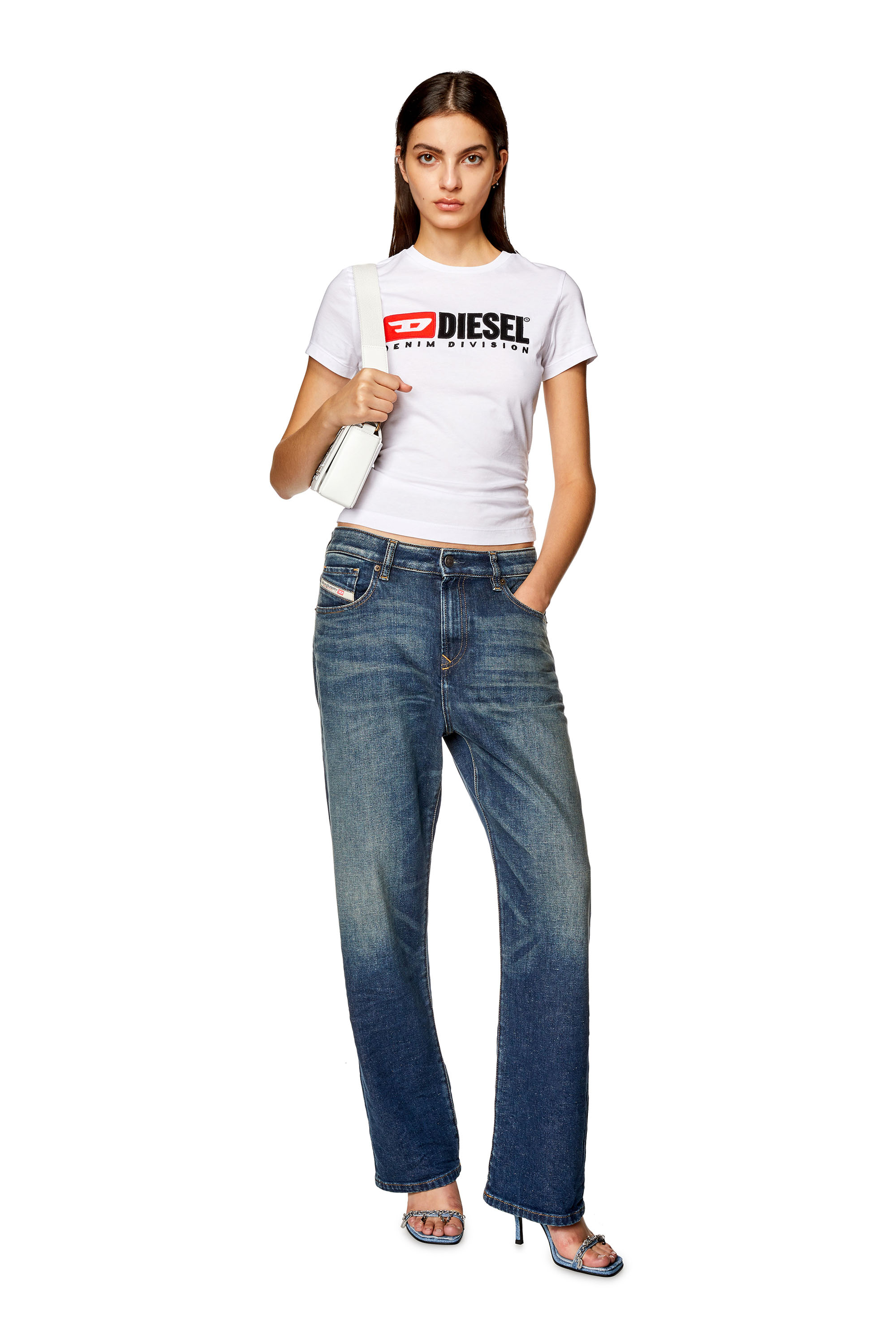 Diesel - Straight Jeans 1999 D-Reggy 09H49, Azul Oscuro - Image 1