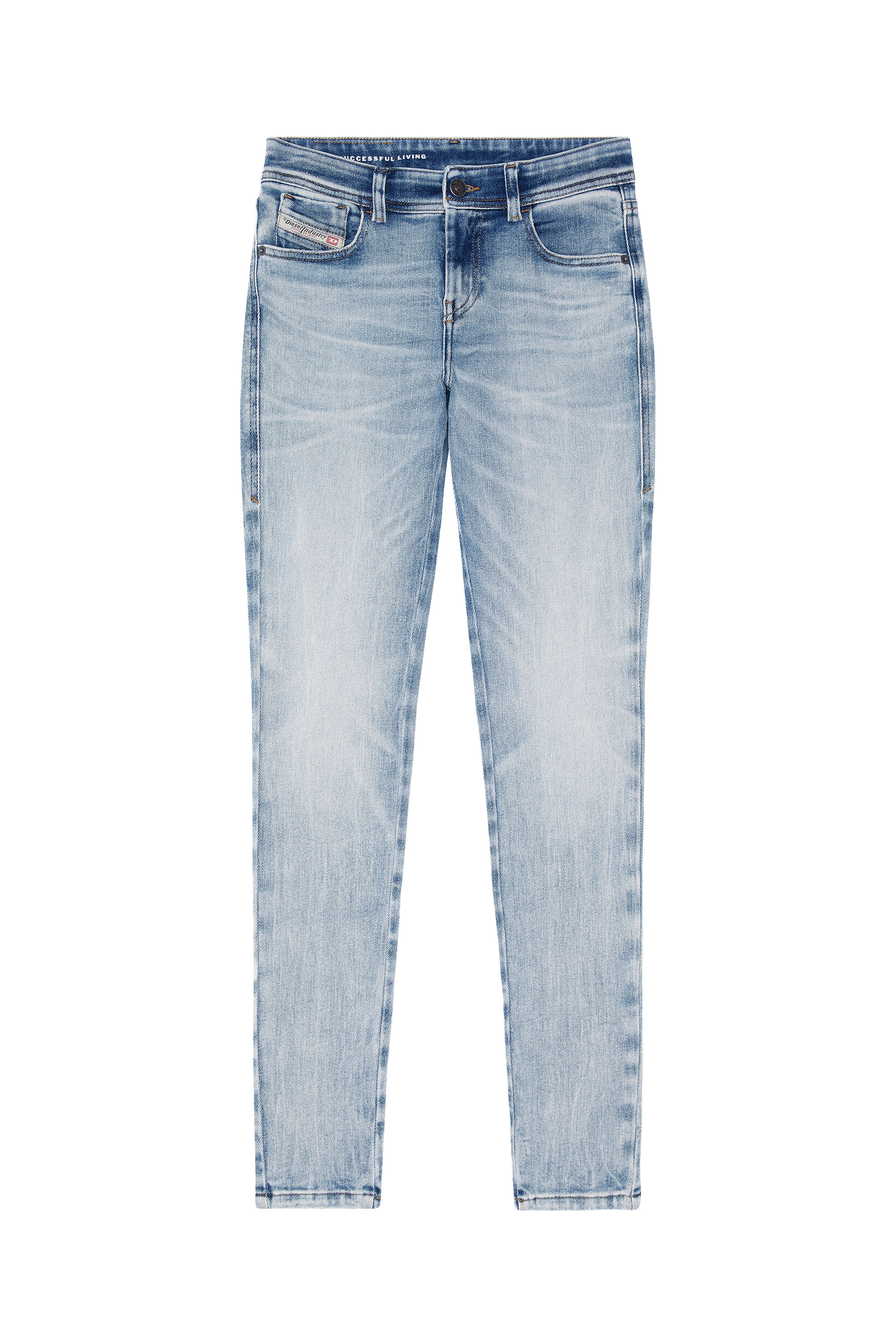 Diesel - Super skinny Jeans 2017 Slandy 09G18, Azul Claro - Image 5