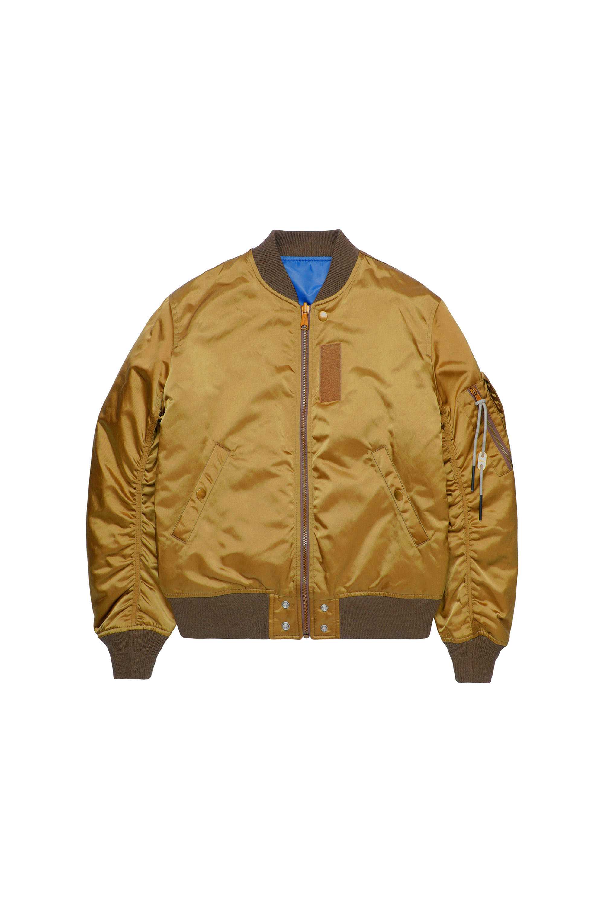 J-MA-ONE-REV, Azul marino/Verde - Chaquetas