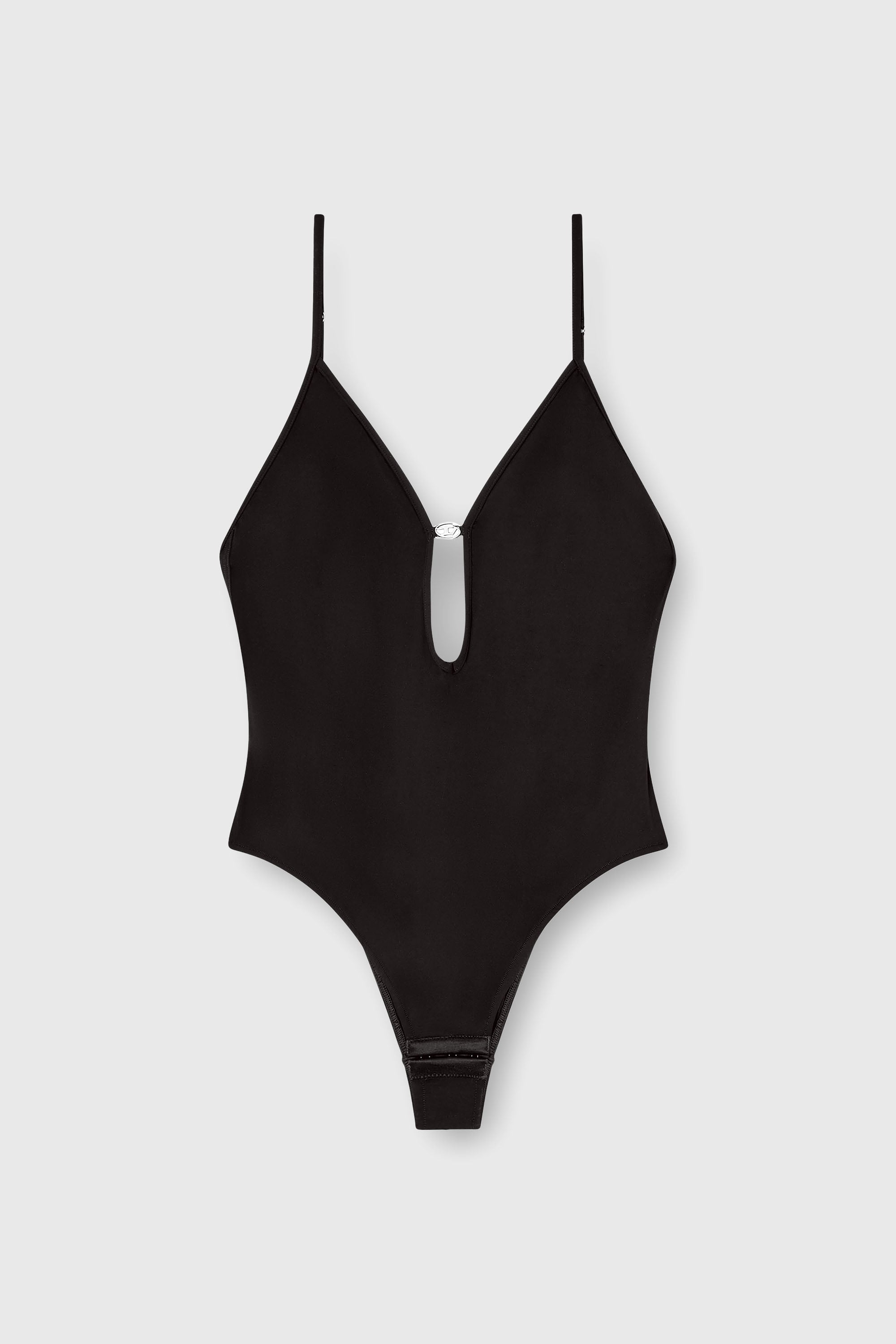 Diesel - UFBY-OVAL-D-BODYSUIT, Body Oval D Mujer in Negro - 2