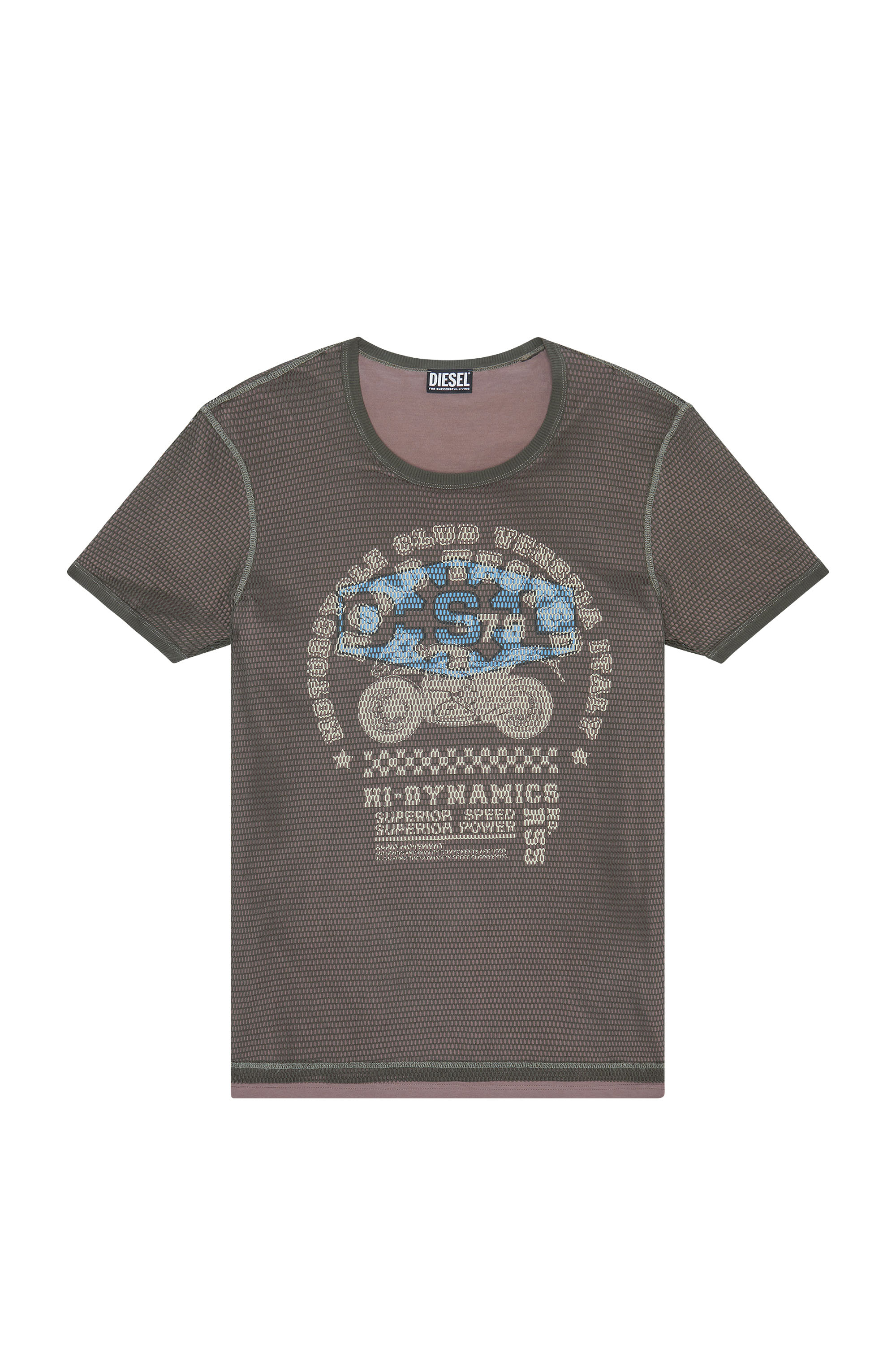 Diesel - T-FISHY, Gris oscuro - Image 3