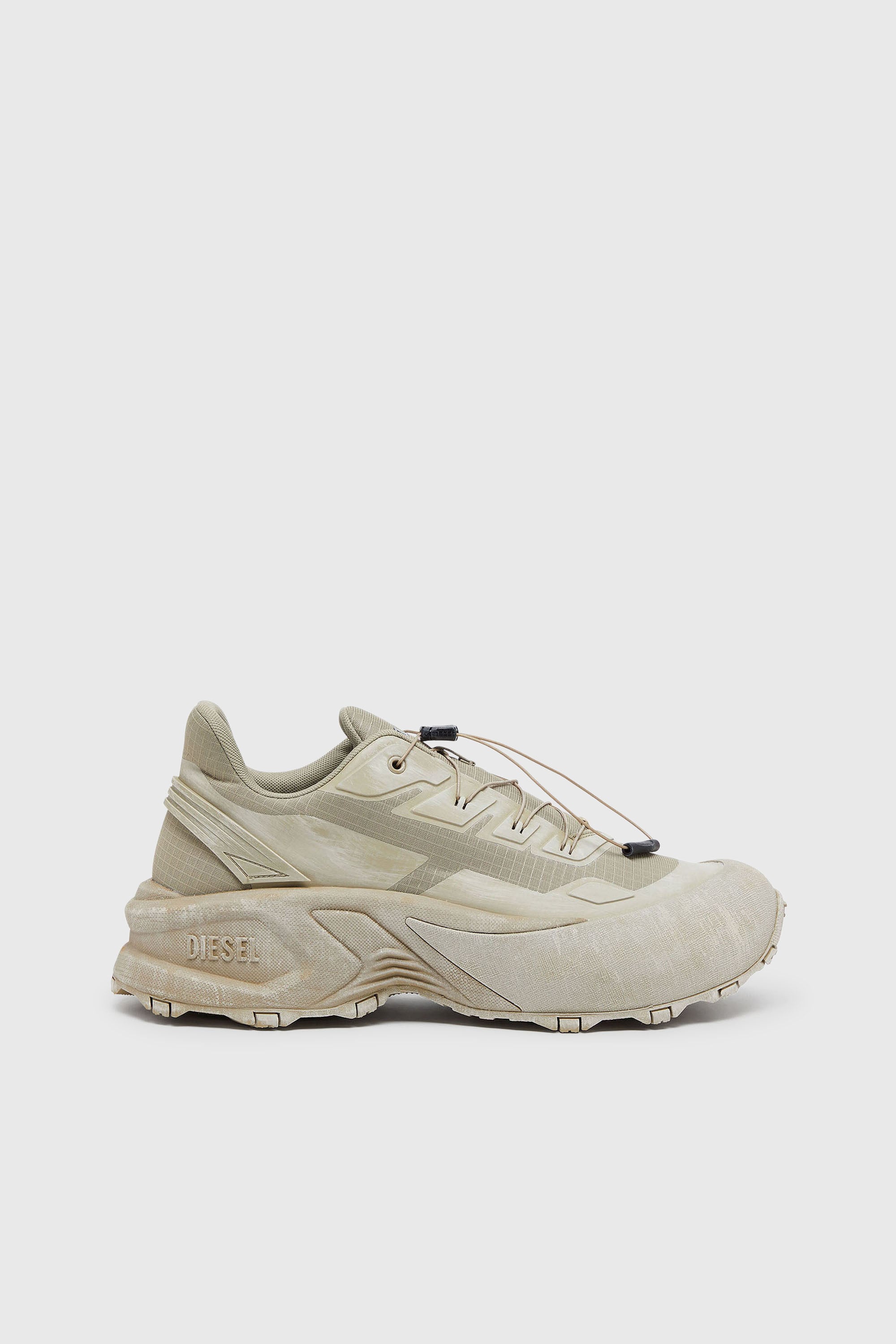 Diesel - D-CAGE RUNNER, D-Cage Runner-Zapatillas gruesas en ripstop Hombre in Verde - 1