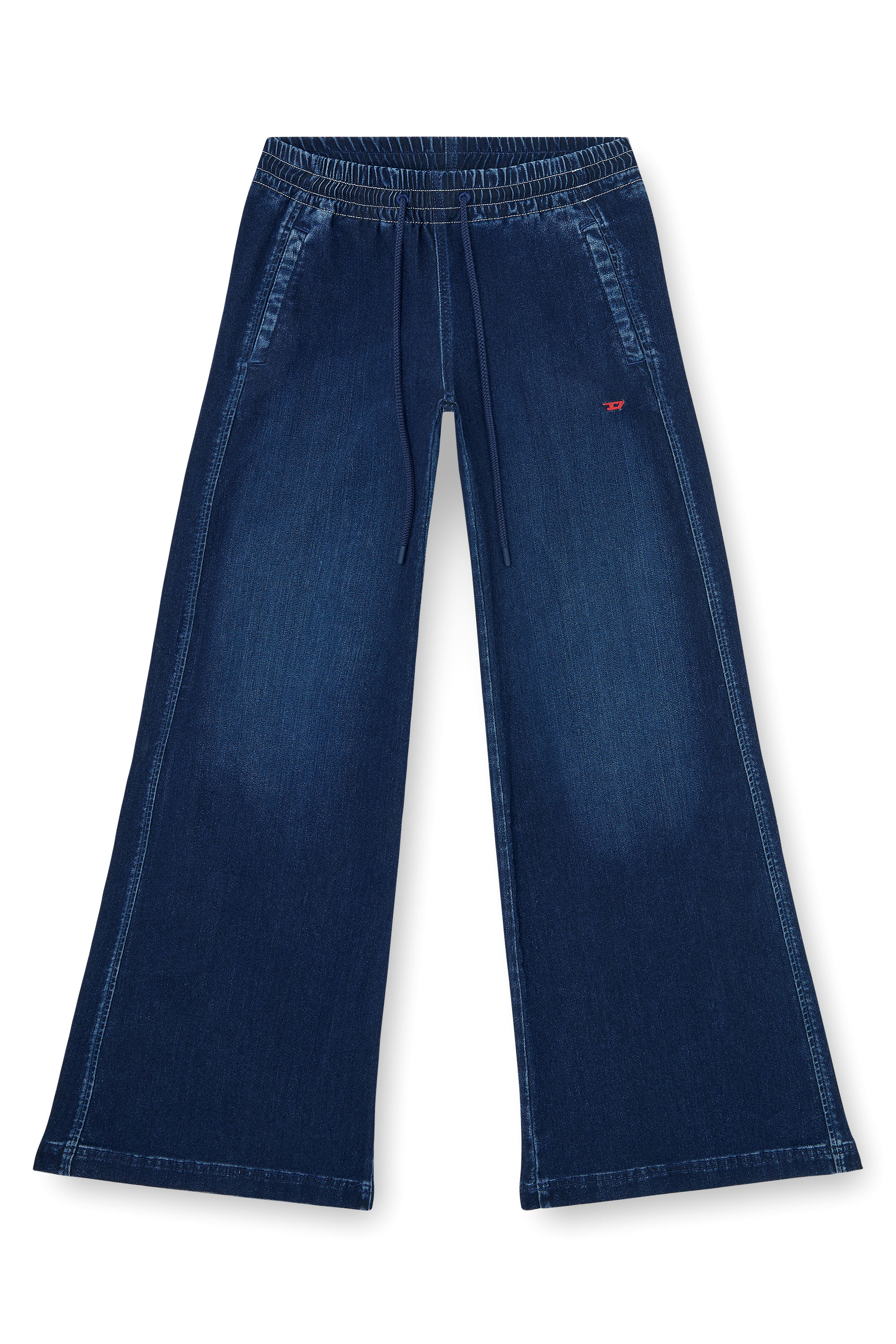 Diesel - Relaxed 2078 D-Ainty Joggjeans&reg; 09P96 Mujer, Azul Oscuro - 4