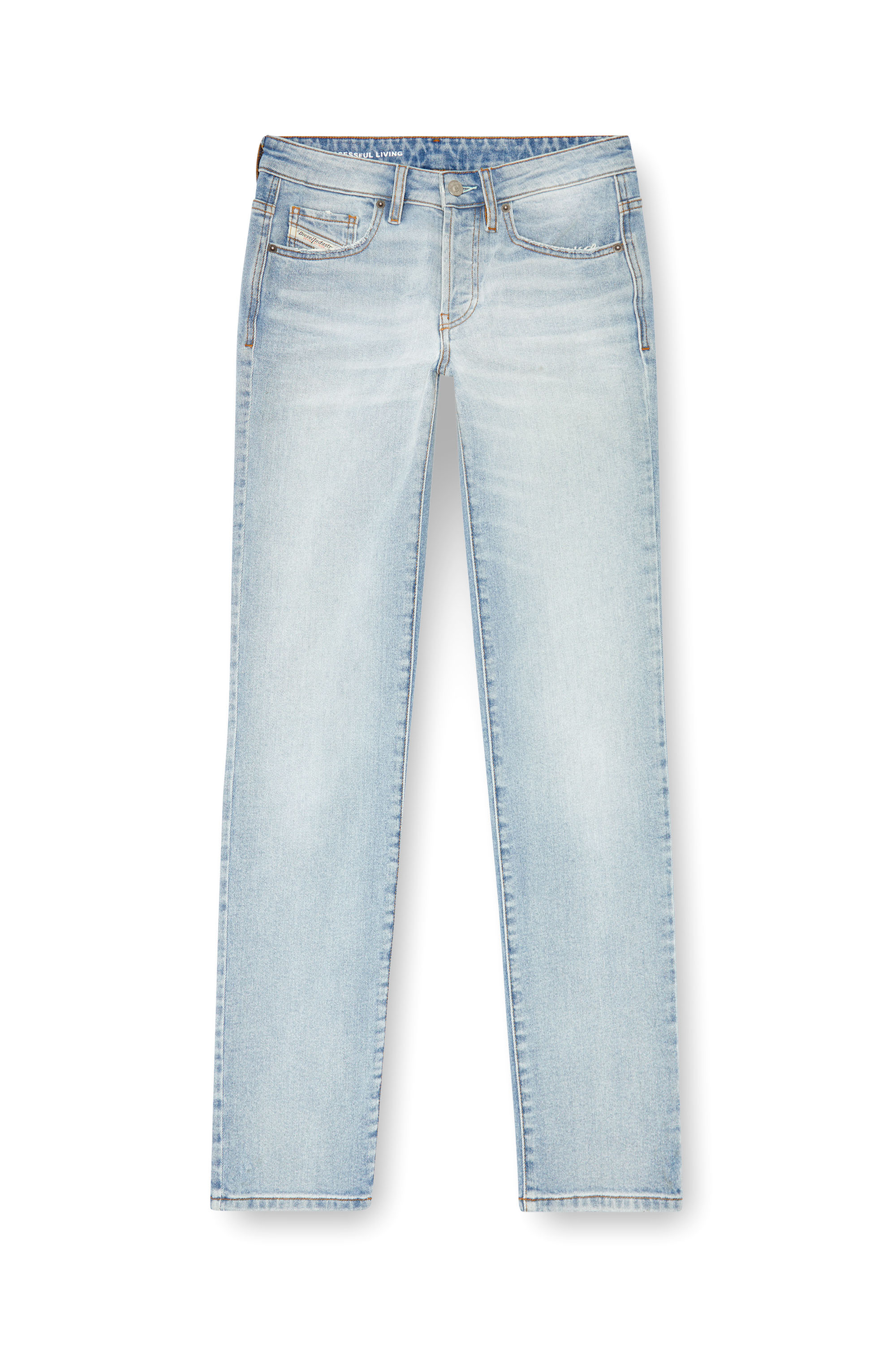 Diesel - Straight Jeans 1989 D-Mine 0GRDM, Mujer Straight Jeans - 1989 D-Mine in Azul marino - Image 3