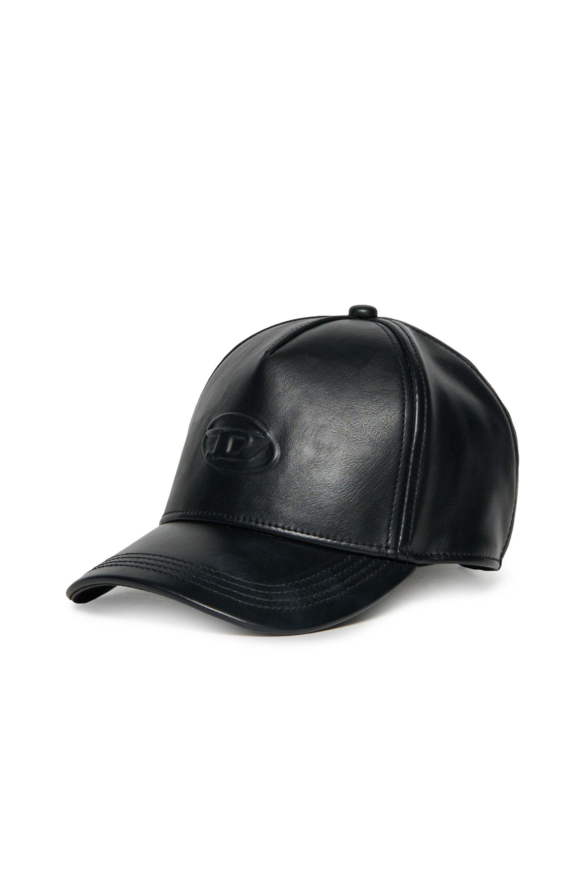 Diesel - FRELVA, Gorra con logotipo en relieve Unisex in Negro - 1