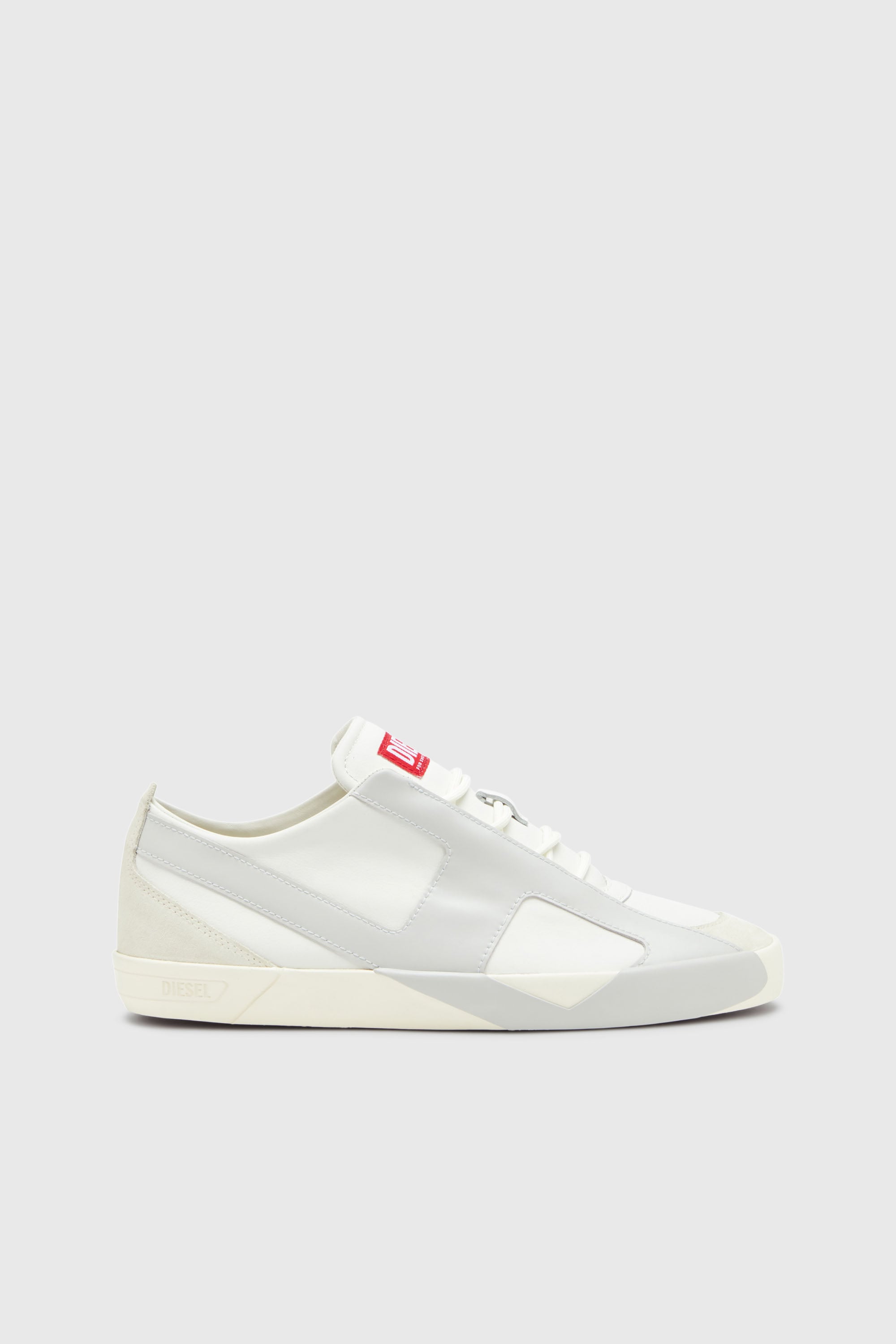 Diesel - S-SLANTE-D LOW, S-Slante-D-Zapatillas de ante y cuero con logotipo D Hombre in Multicolor - 1