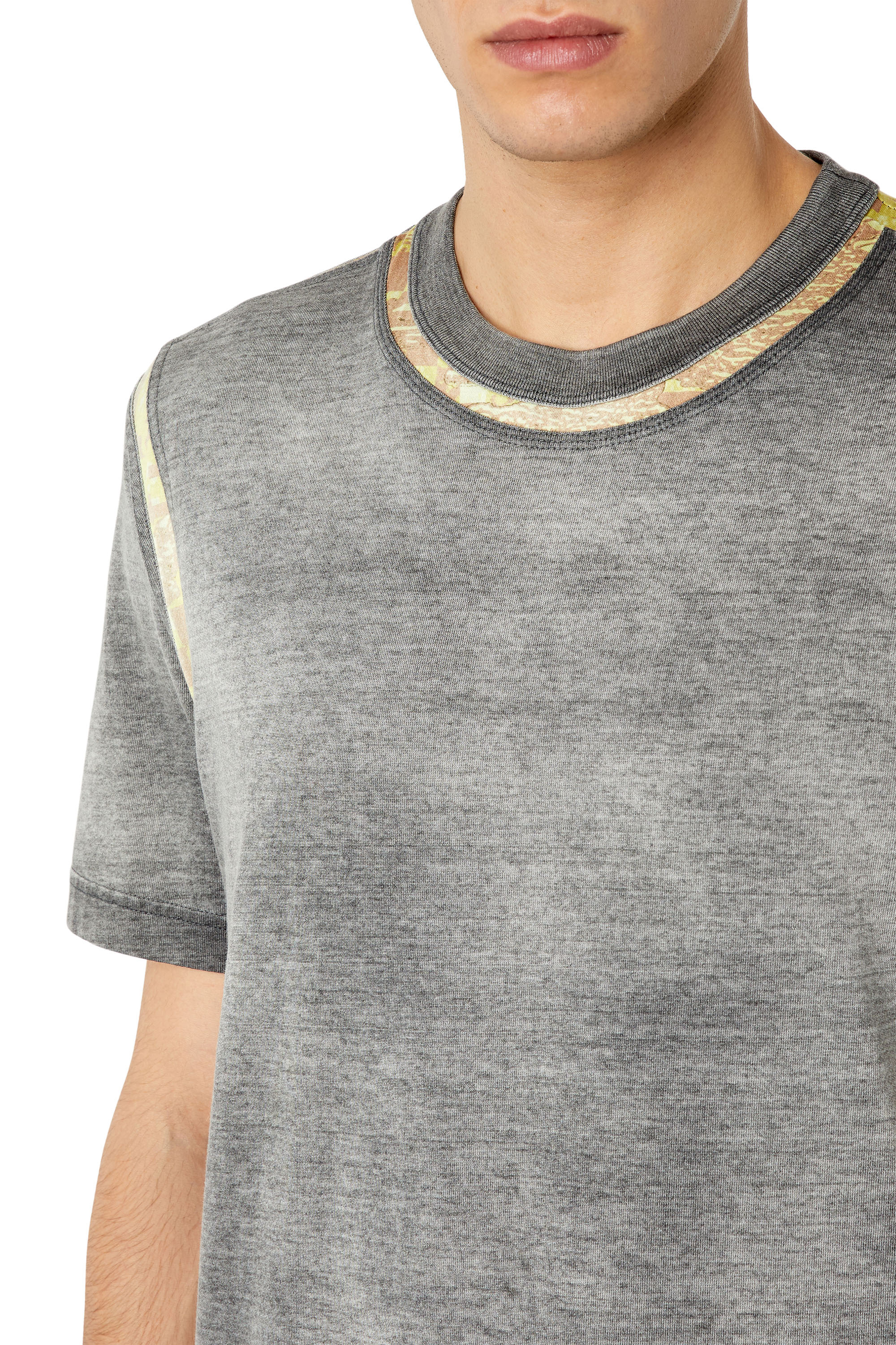 Diesel - T-JUSTINDI, Gris - Image 5