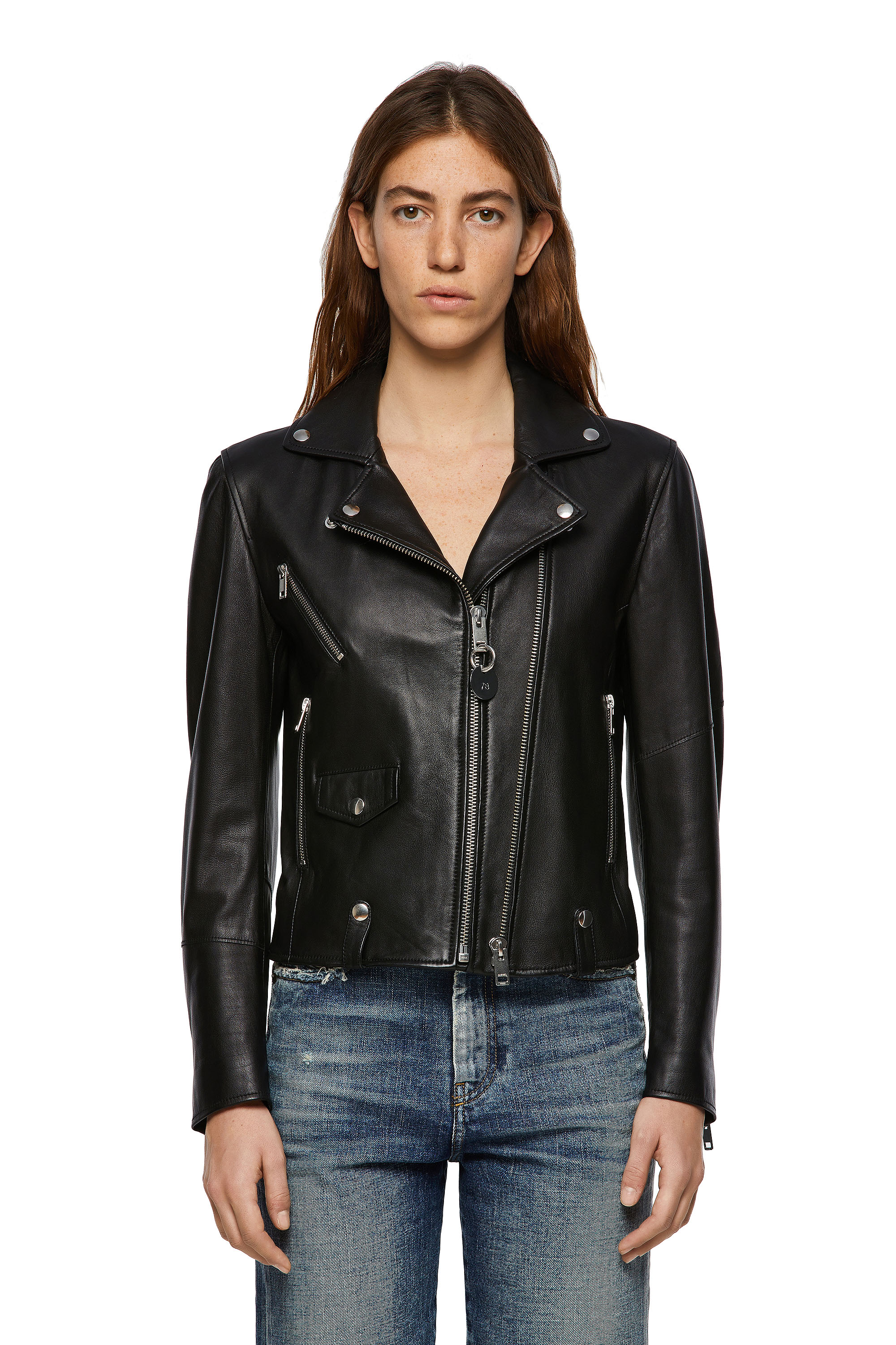 L-LYFA, Negro - Chaquetas de piel
