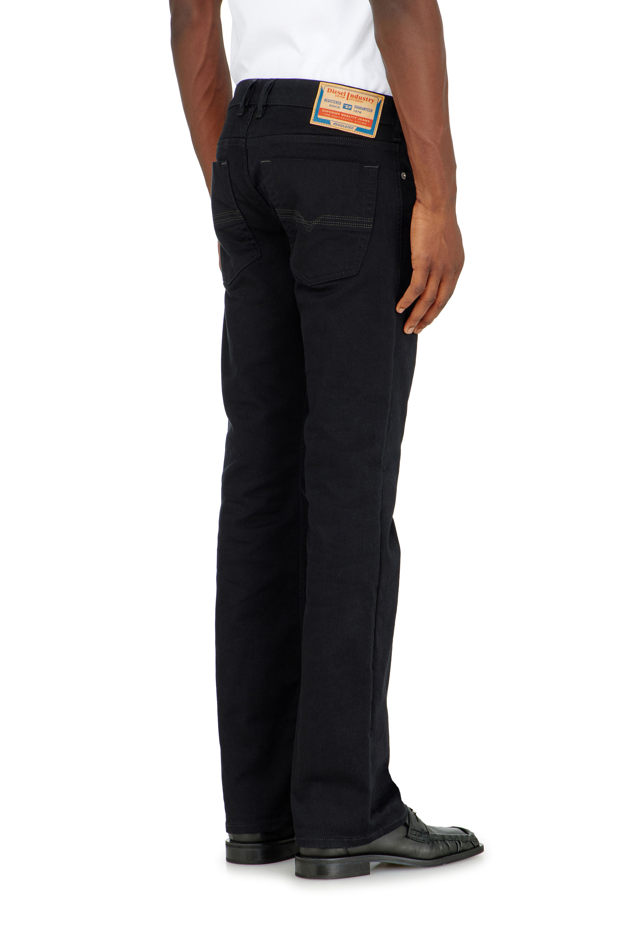 Diesel - Bootcut Jeans 2007 Zatiny 0688H Hombre, Negro/Gris oscuro - 5