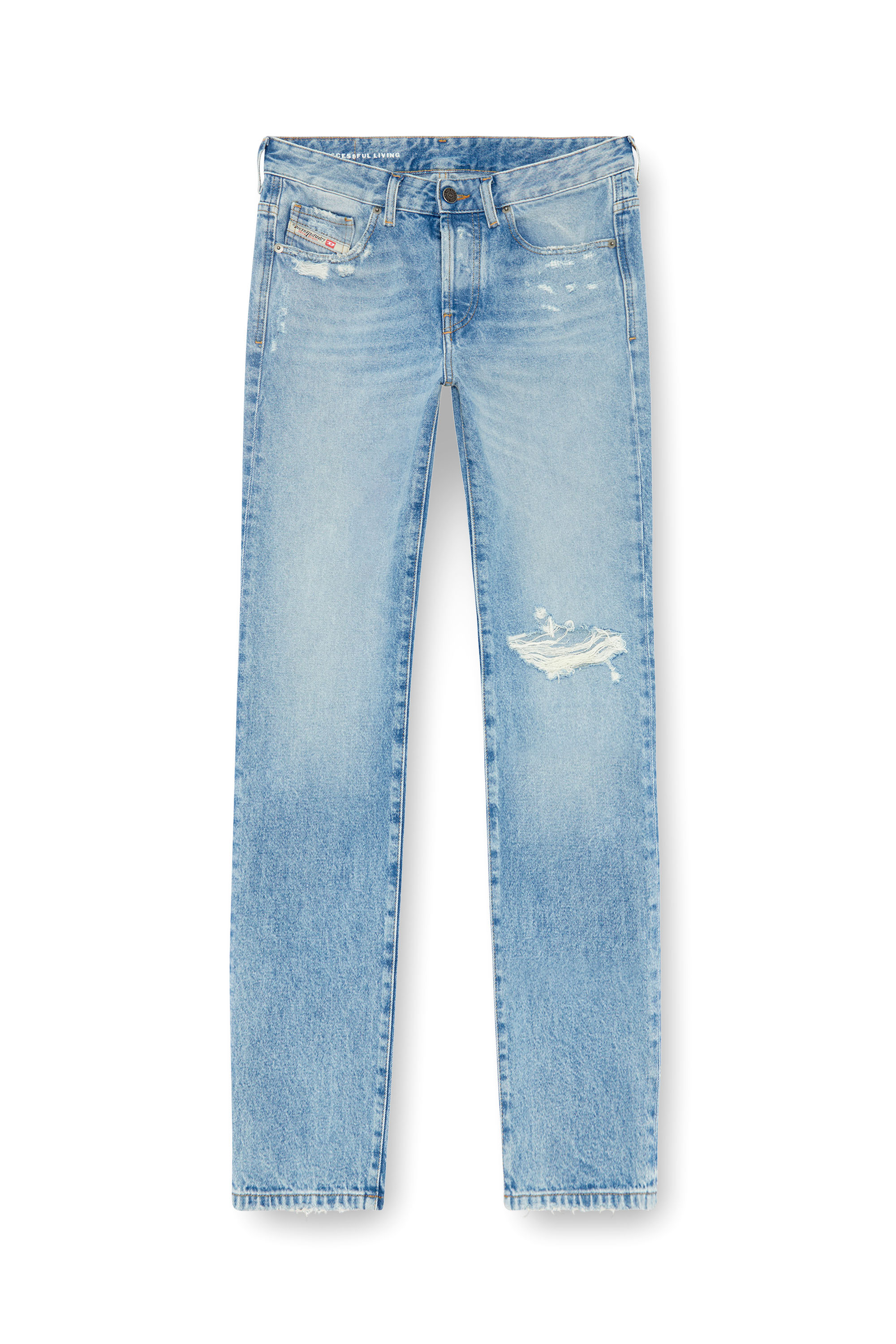 Diesel - Regular Jeans 1989 D-Mine 09J80 Mujer, Azul Claro - 2