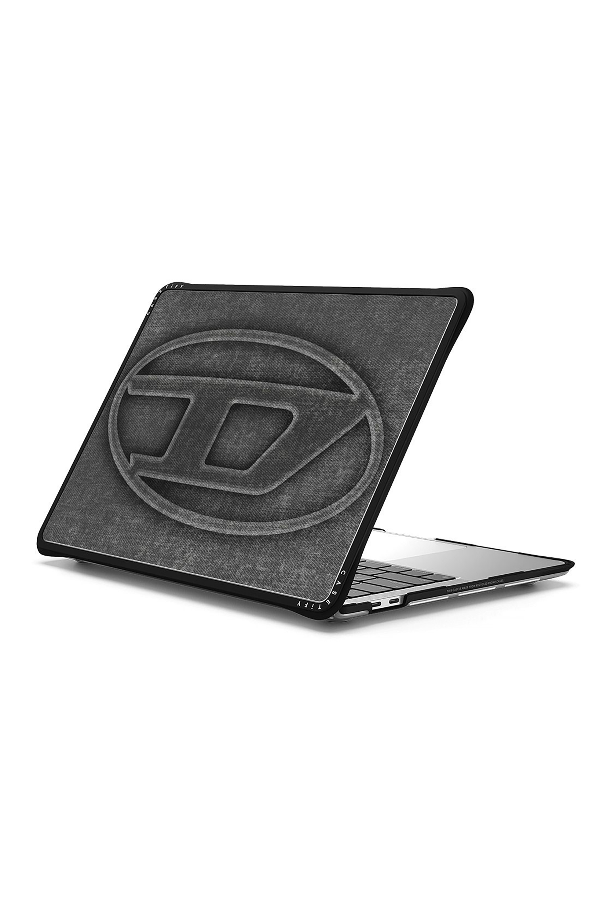 Diesel - 60619 MOULDED CASE, Funda Oval D impact para MacBook 13" Unisex in Negro - 2
