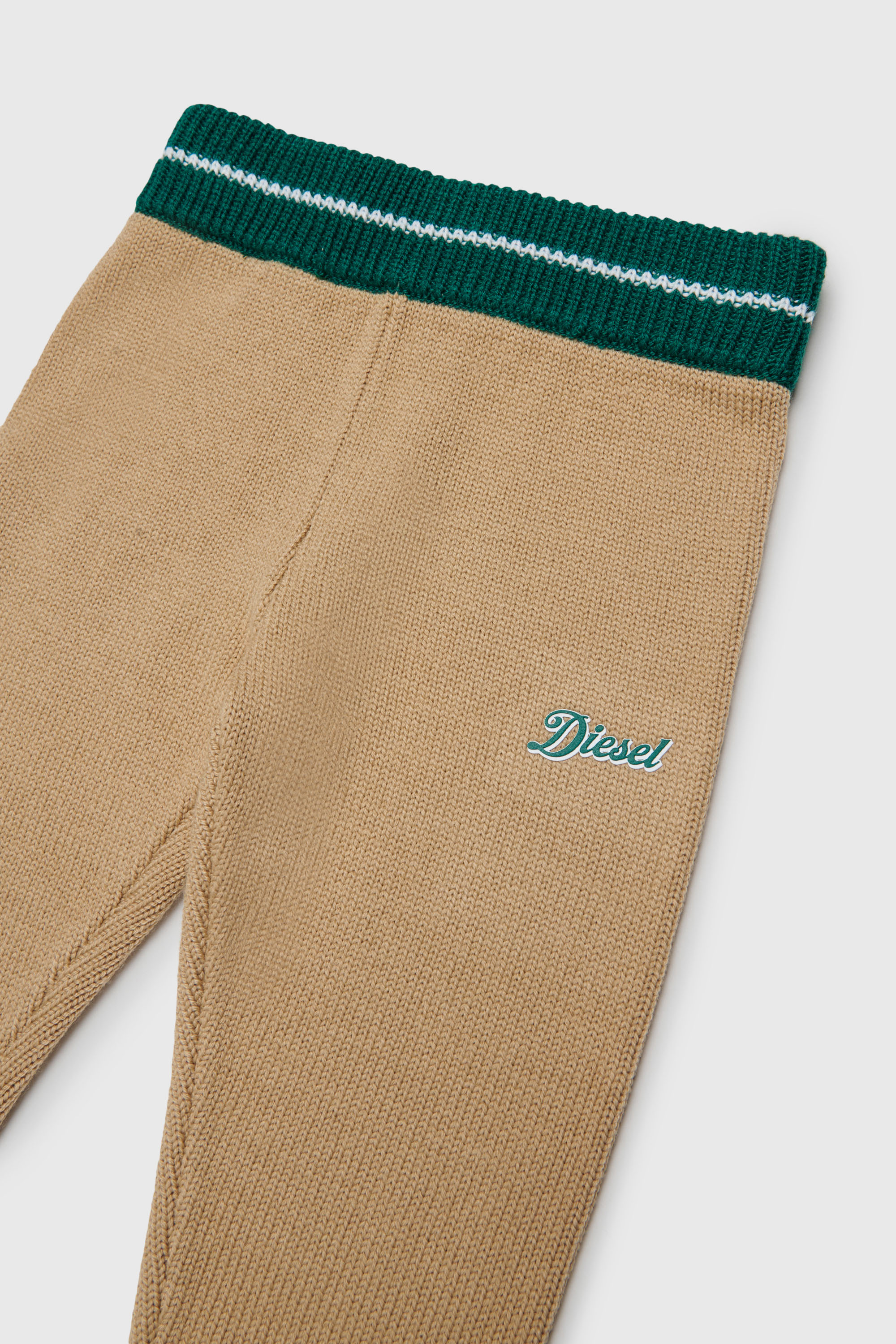 Diesel - PMOB, Pantal&oacute;n de punto en mezcla de lana Unisex in Marr&oacute;n - 3