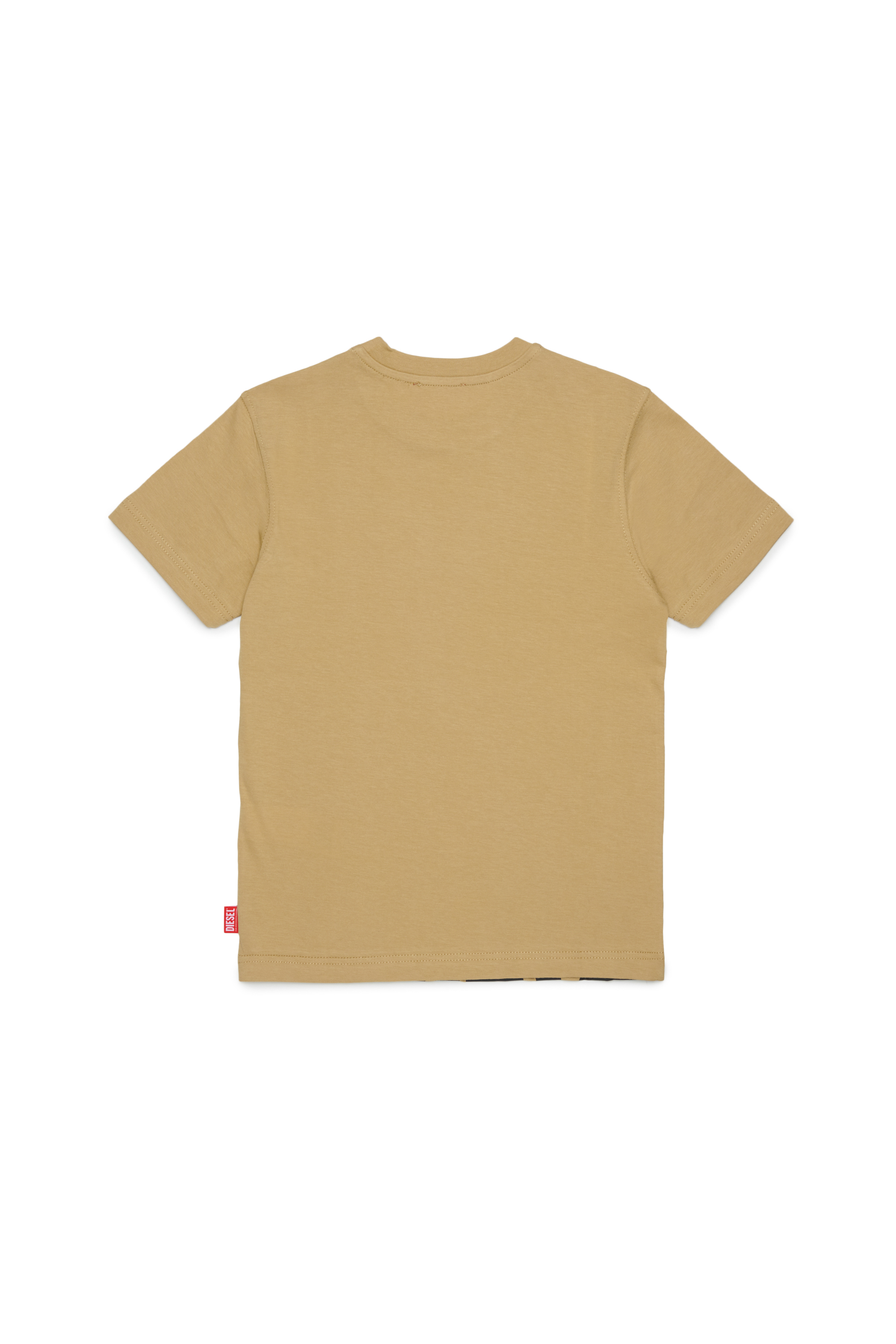 Diesel - TPRES, Camiseta con logo recortado Hombre in Marr&oacute;n - 2