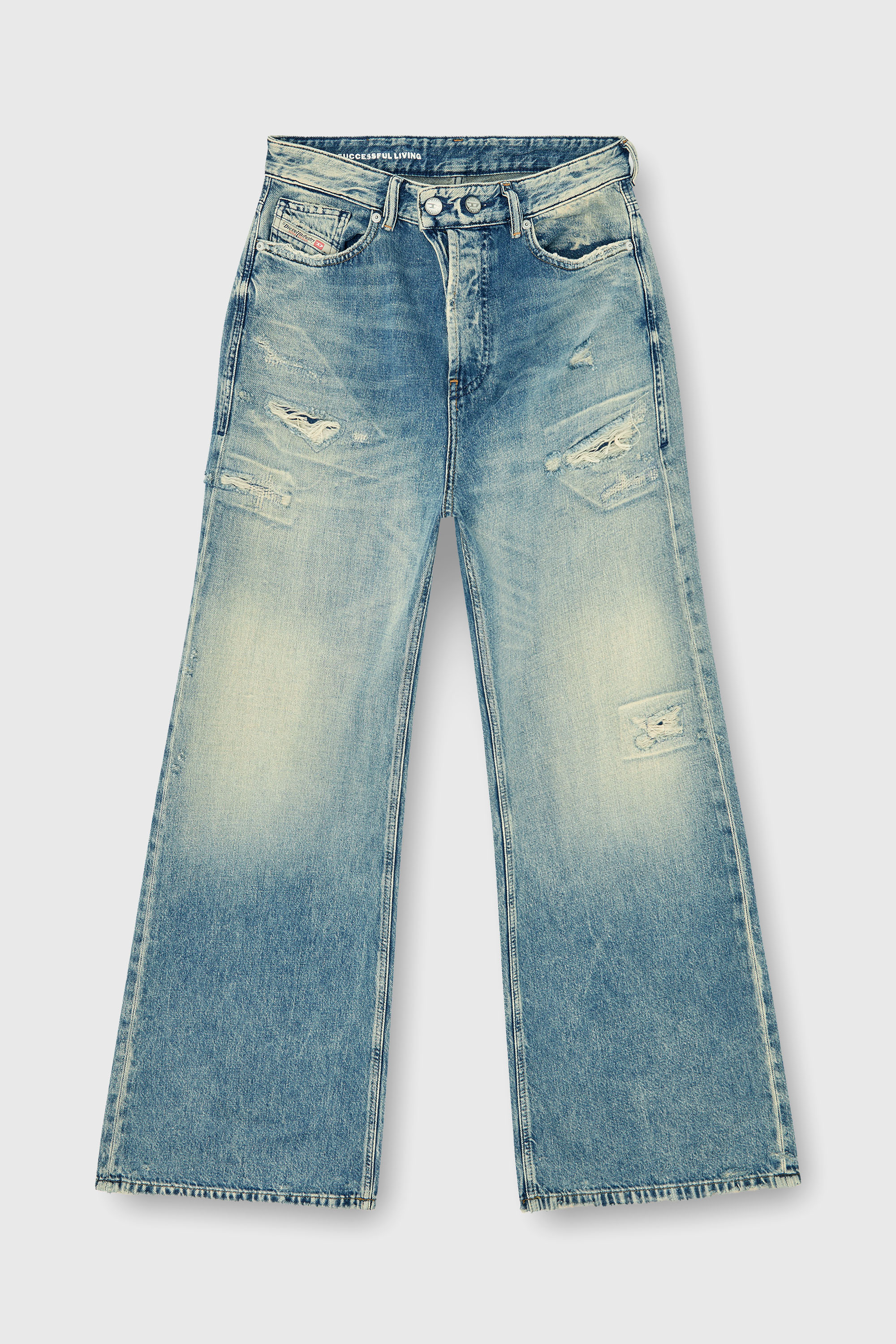 Diesel - Woman's Relaxed Jeans 1996 D-Sire 09P62, Medium blue - 6