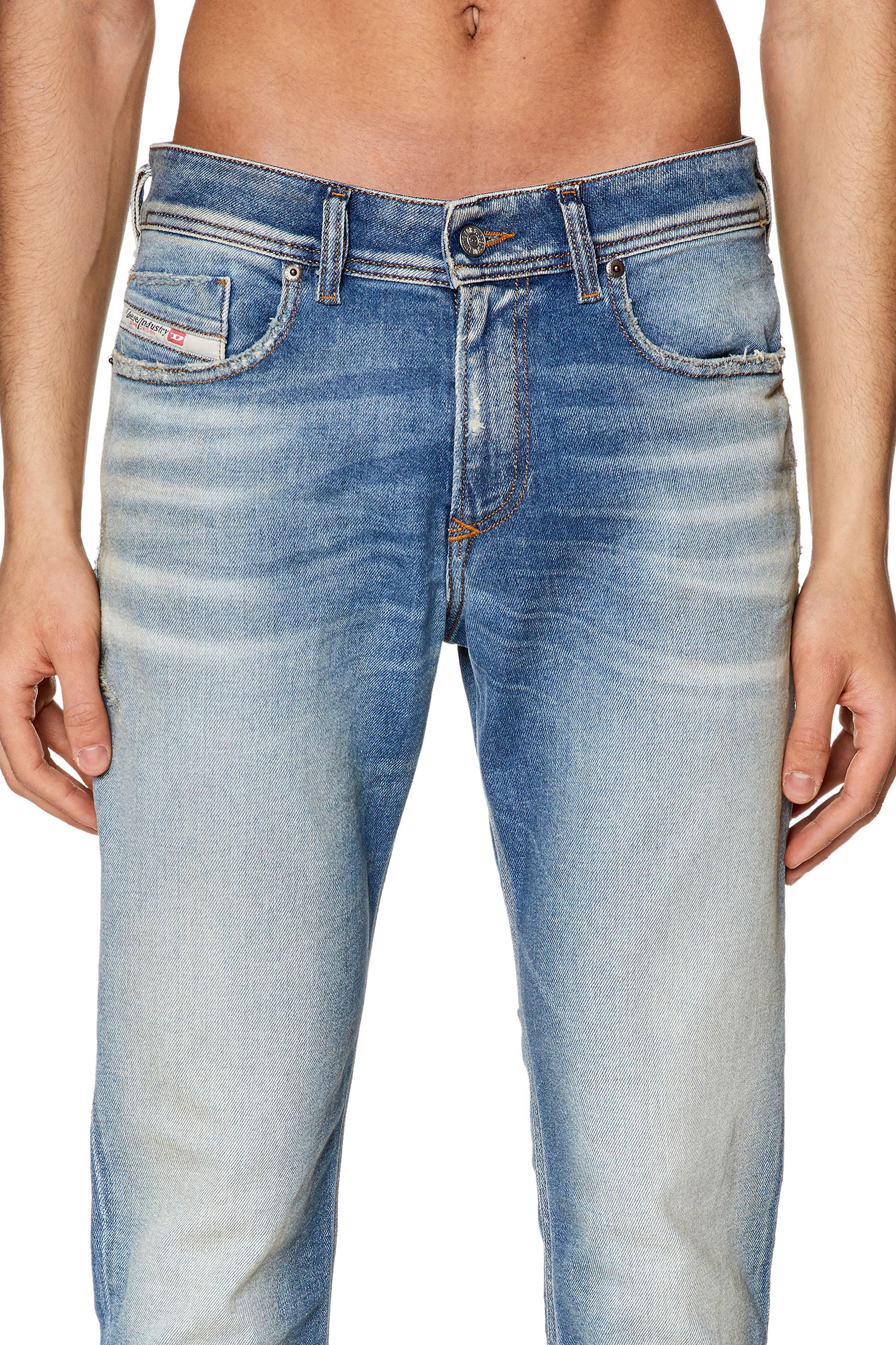 Diesel - 1979 Sleenker 09G26 Skinny Jeans, Azul Claro - Image 3