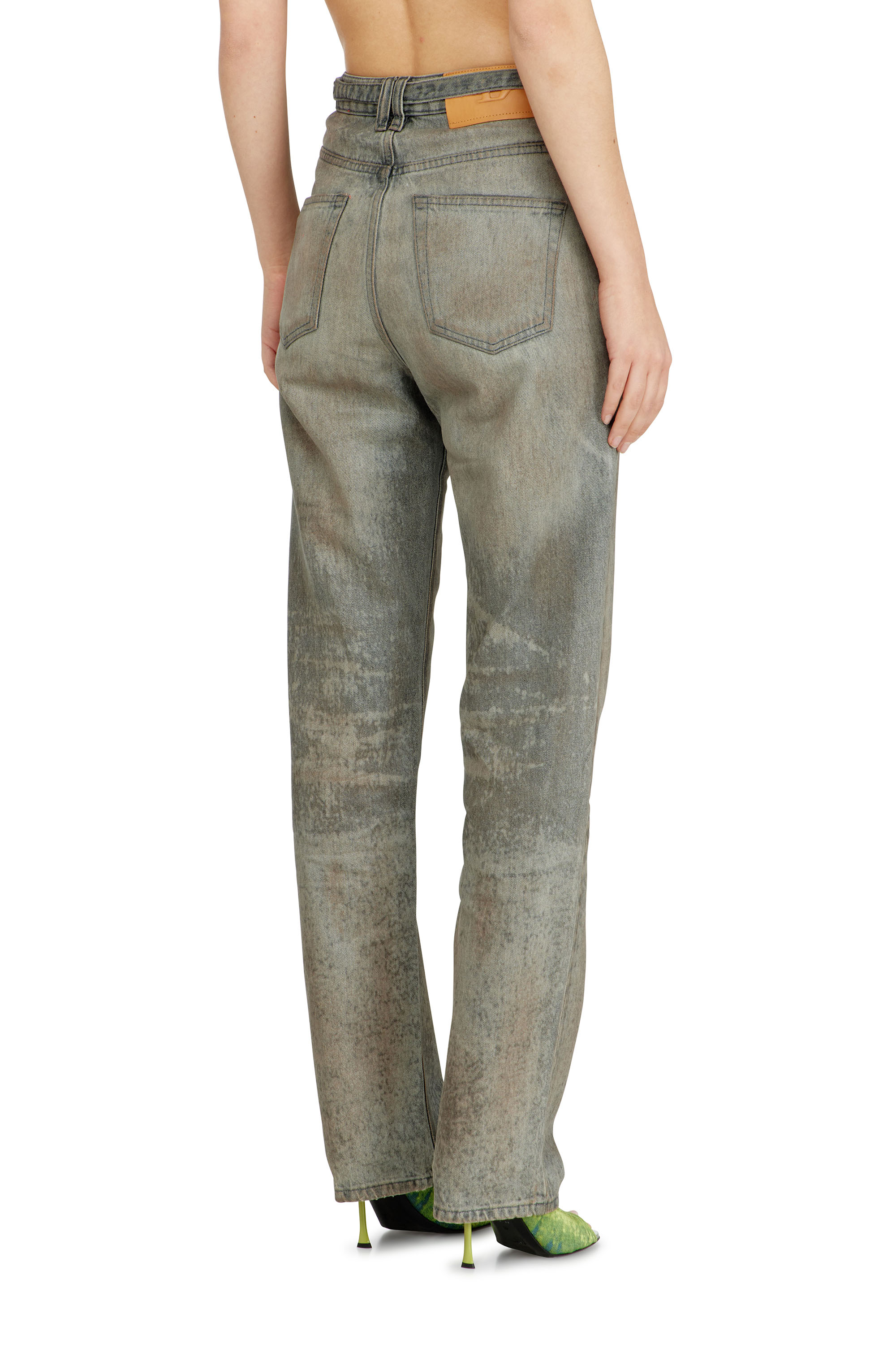 Diesel - Slim Jeans D-THALIRA 09P24 Mujer, Gris - 4