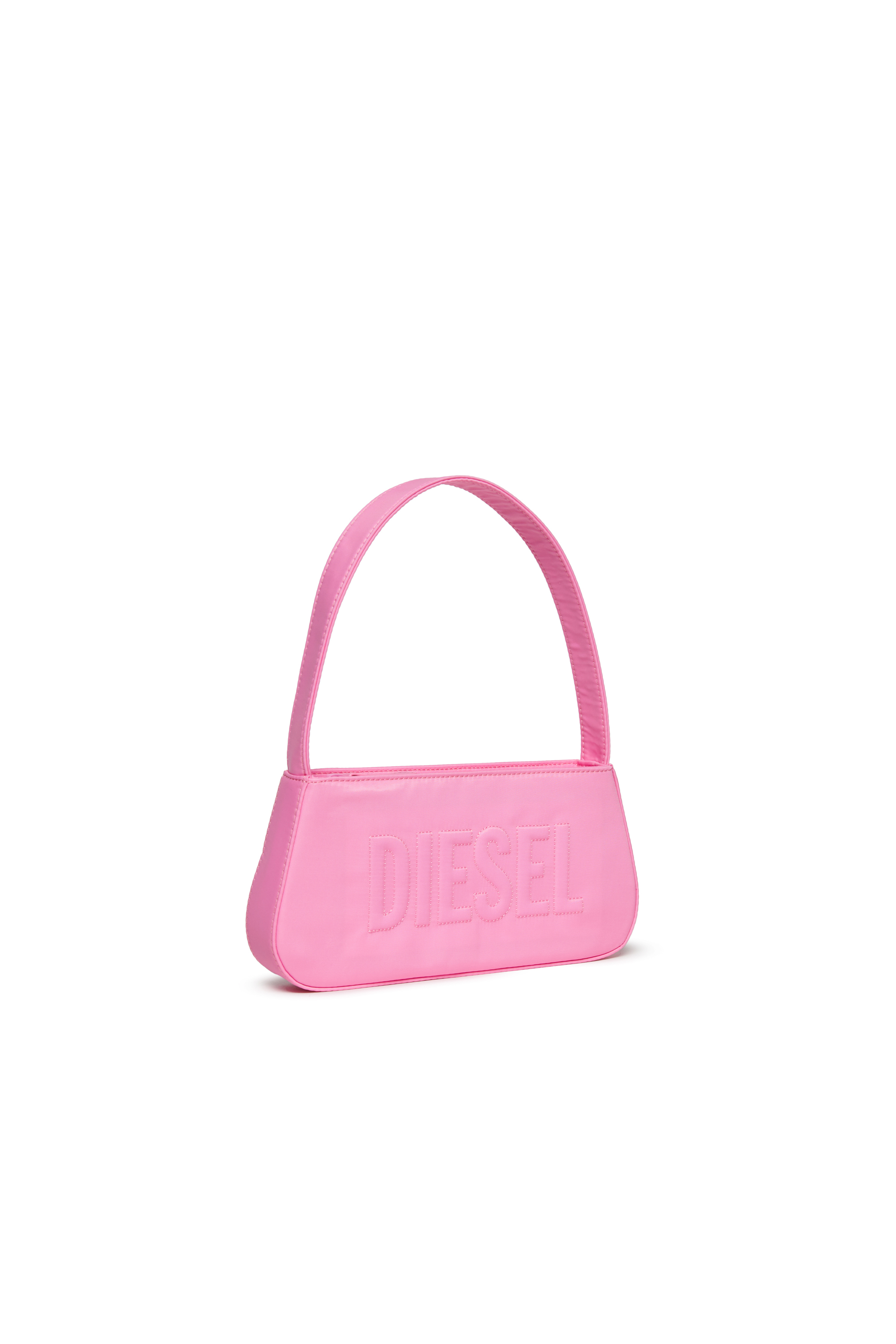 Diesel - WDELIA, WDELIA Bolsa de nylon con logotipo bordado Mujer in Rosa - 3