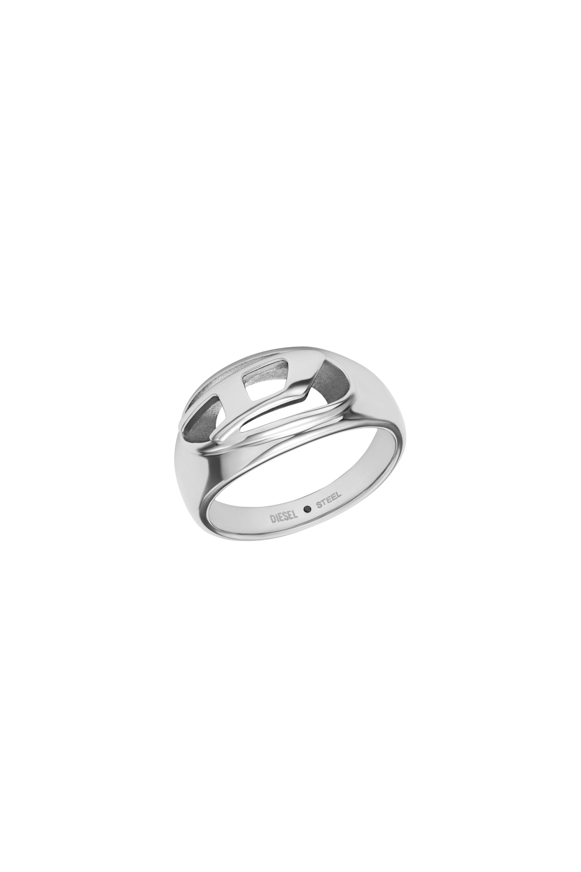 Diesel - DX1715040, Anillo tipo banda de acero inoxidable Unisex in Plateado - 1