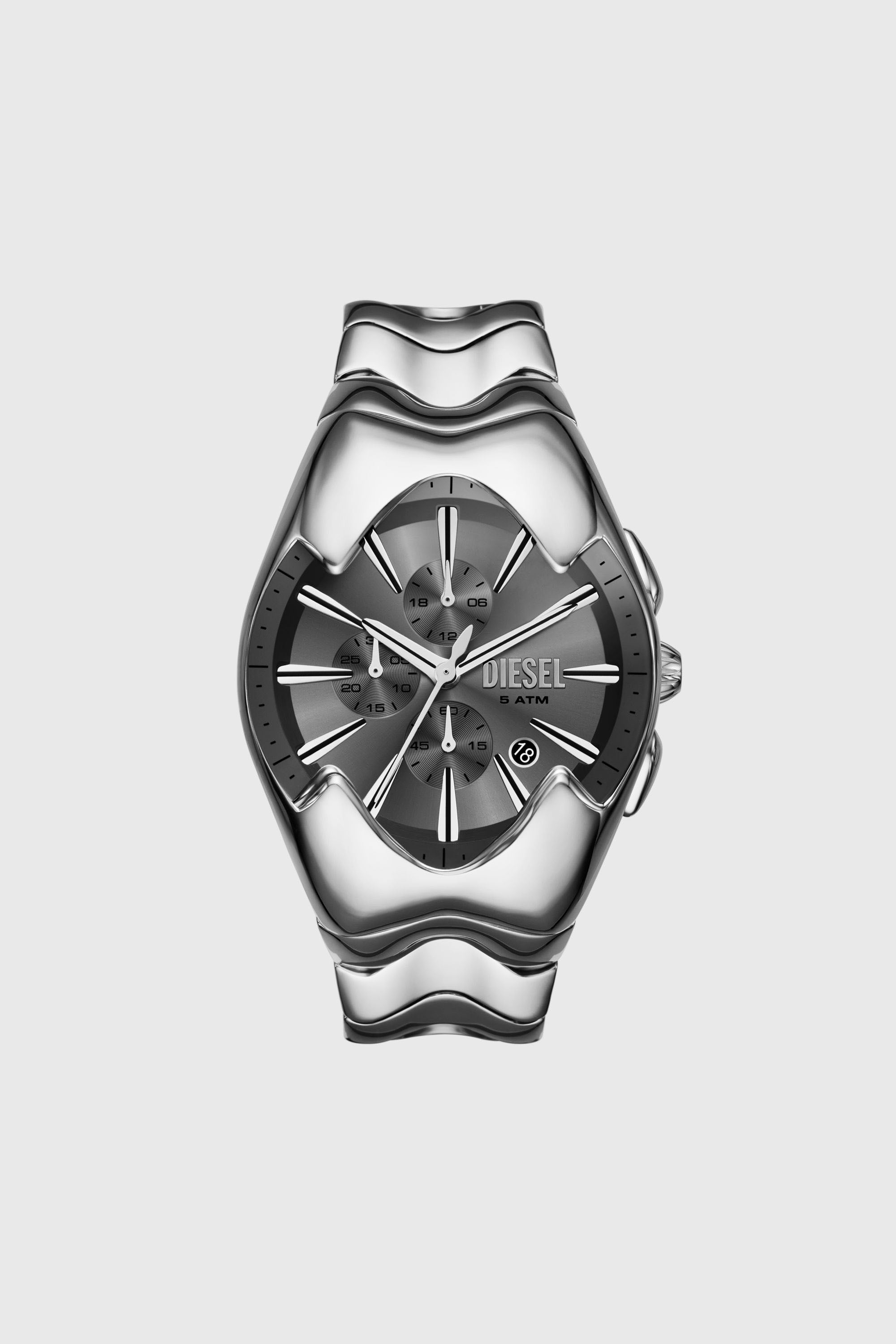 Diesel - DZ4683, Reloj Mercurial de acero inoxidable Hombre in Plateado - 1